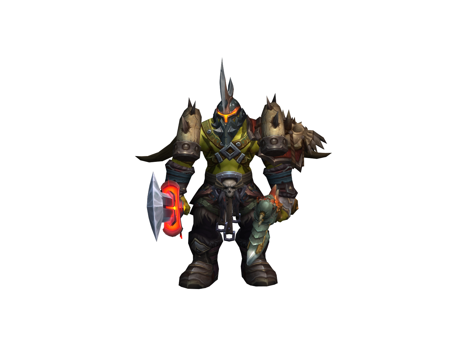 Kodlak 3D character render