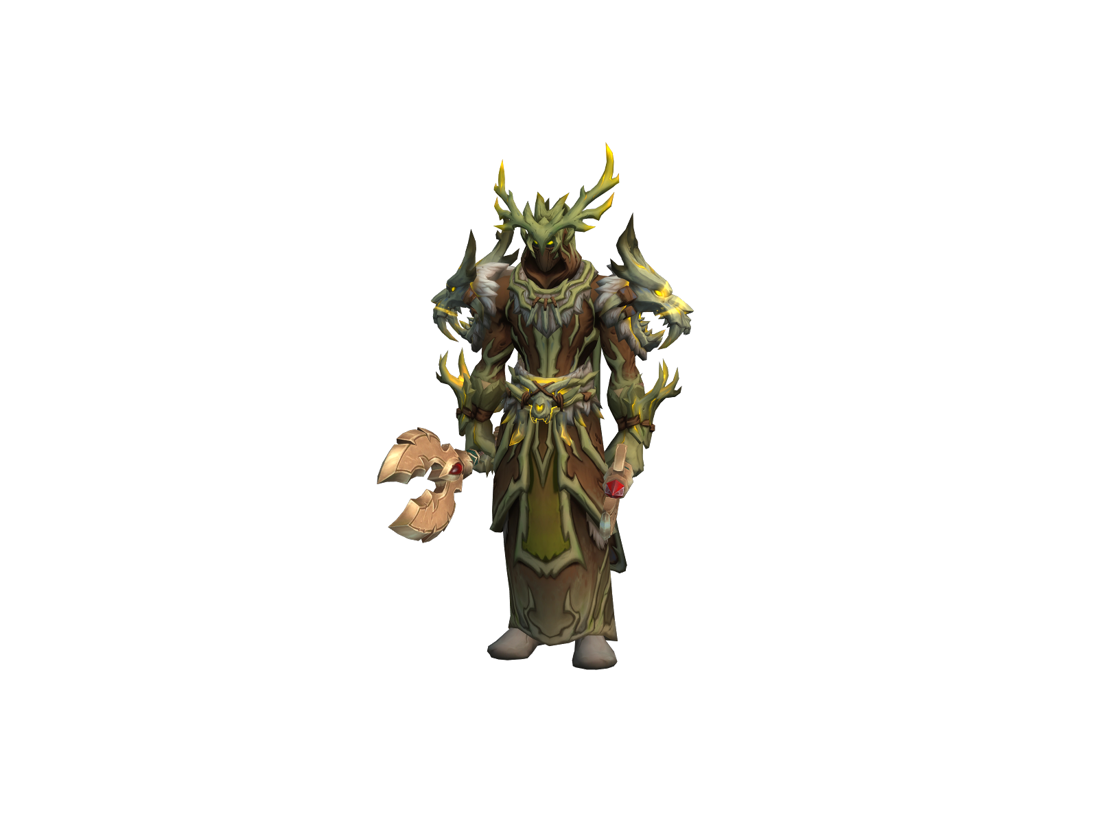 Derelien 3D character render