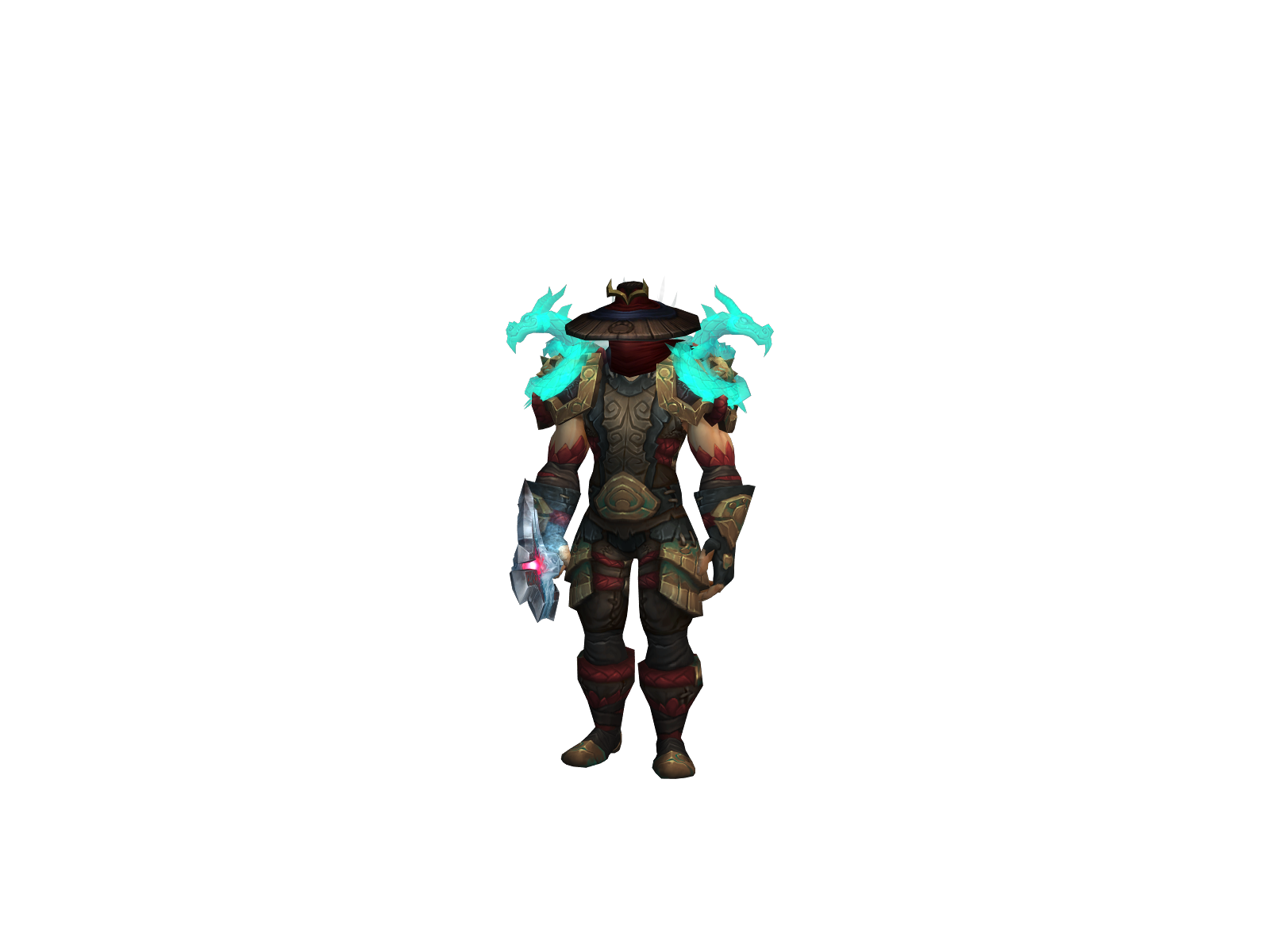 Rektless 3D character render