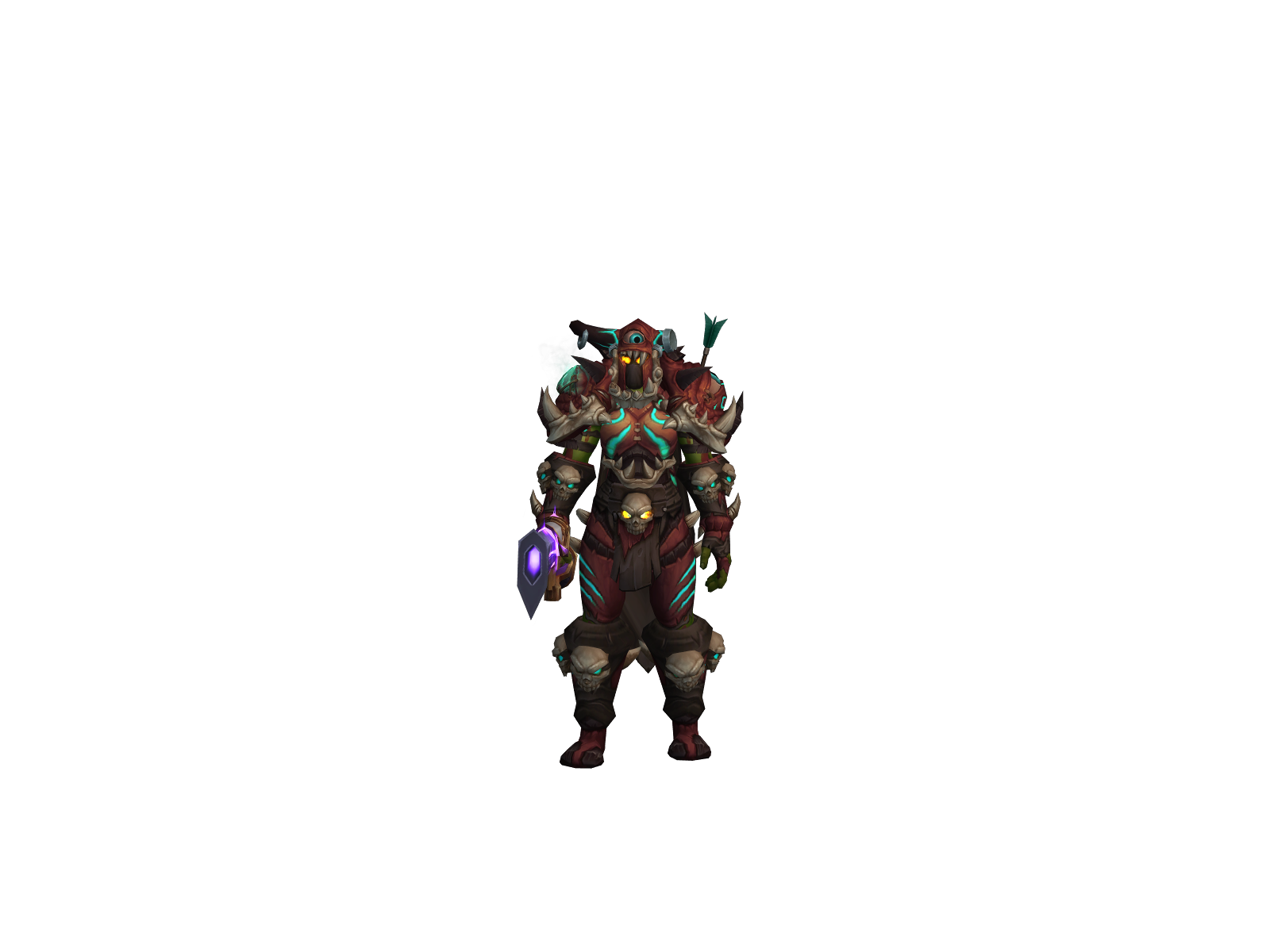 Zerq 3D character render