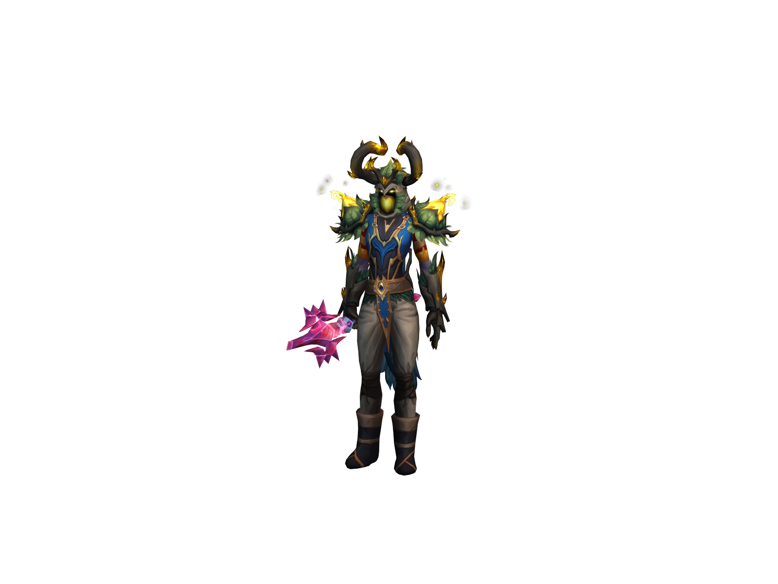 Punchyrock 3D character render