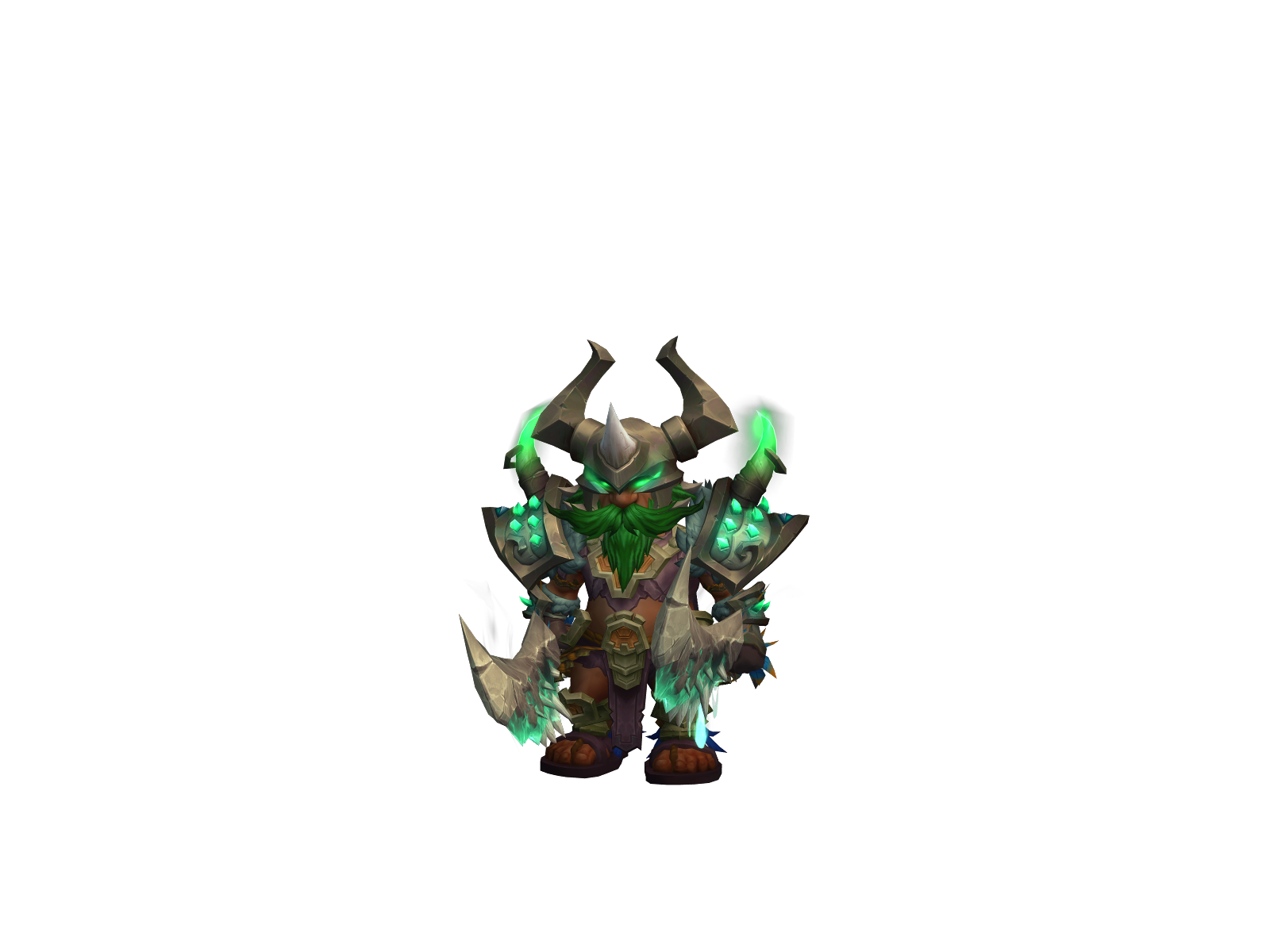 Tarmonn 3D character render
