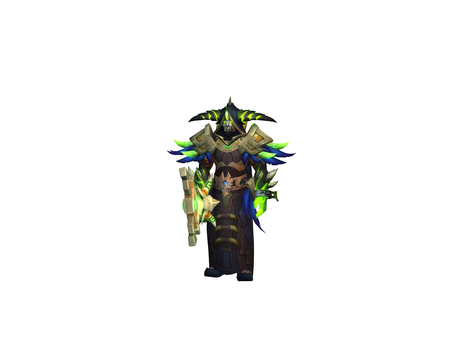 Millianox 3D character render