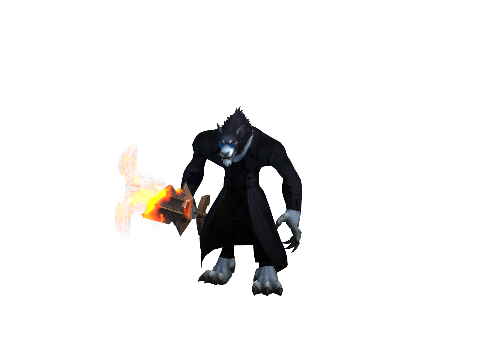 Norgador 3D character render