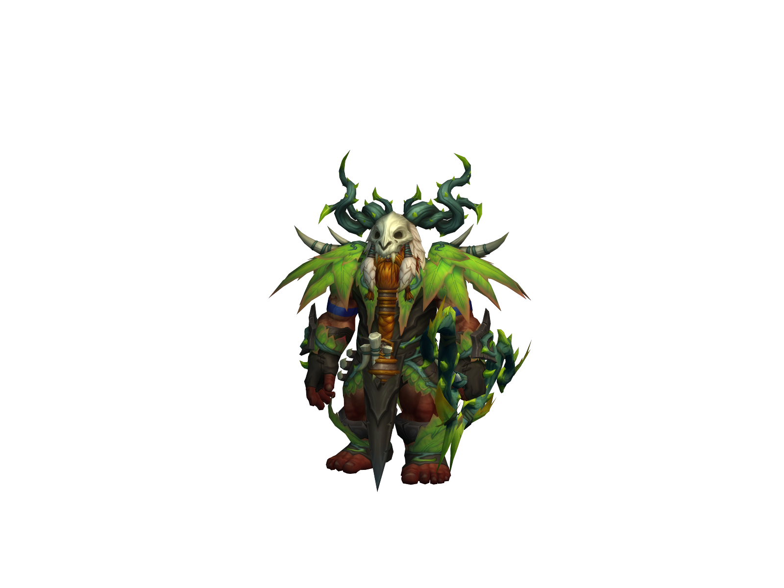 Pissimus 3D character render