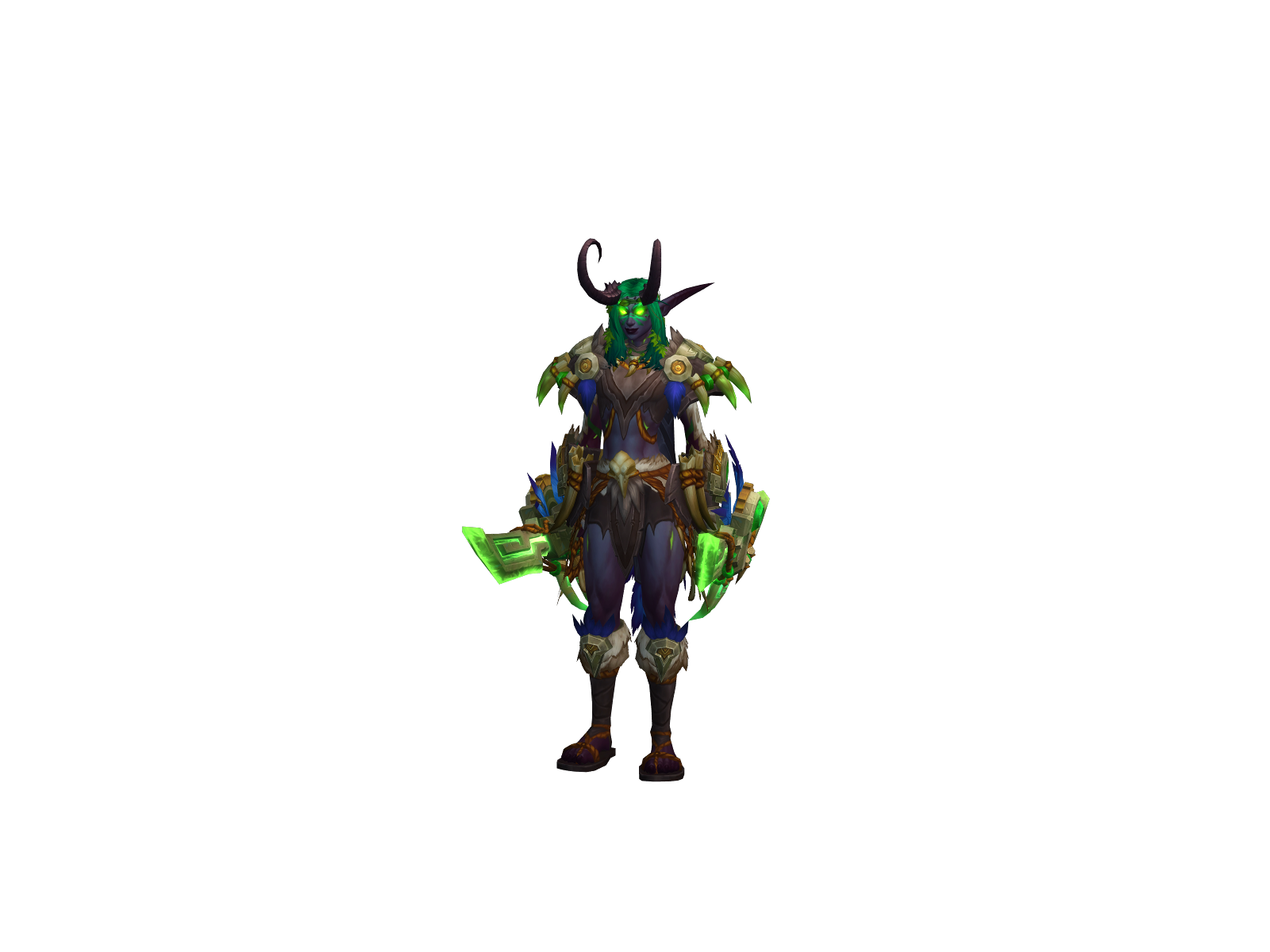Elischa 3D character render
