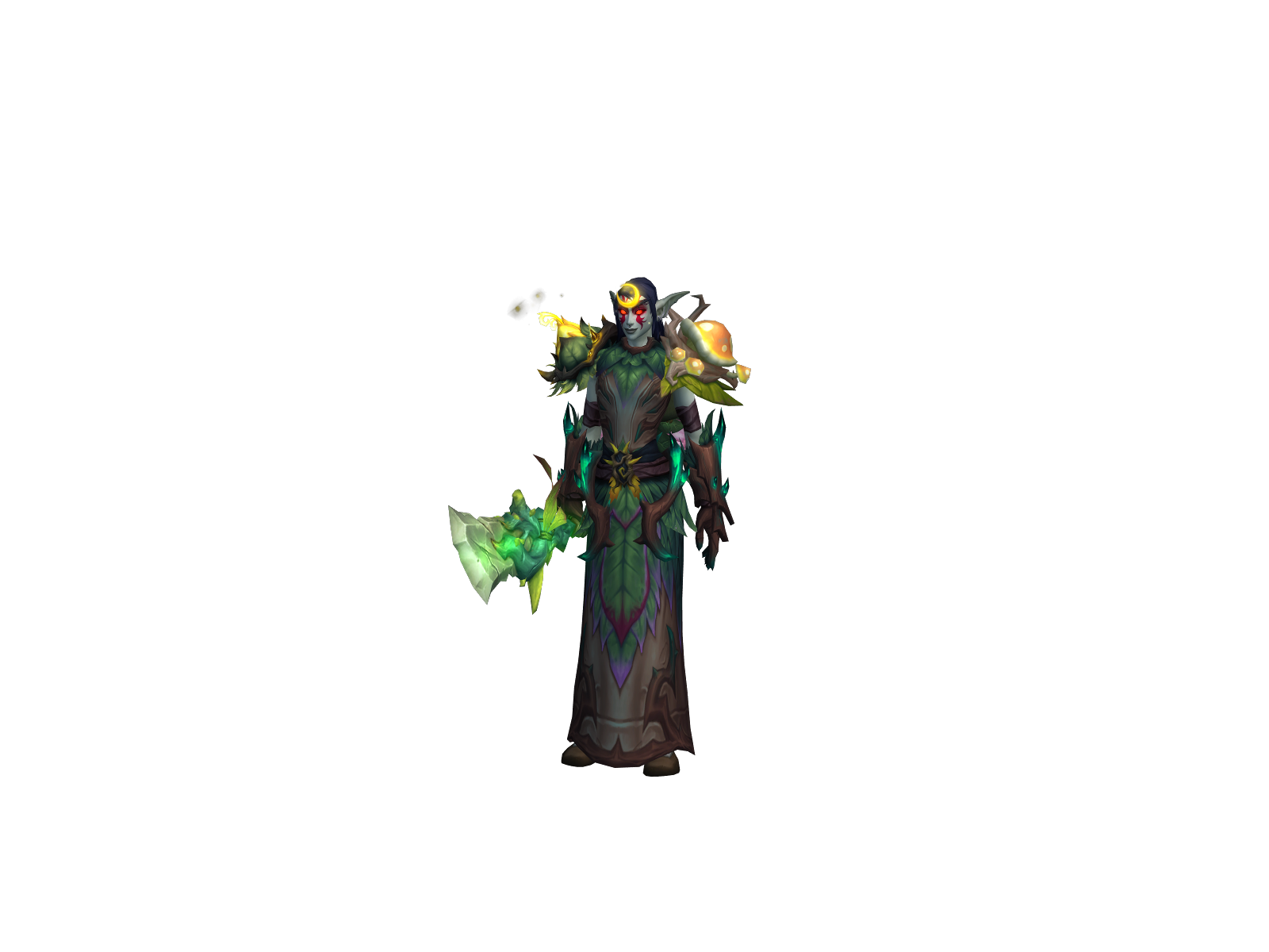 Throngal 3D character render