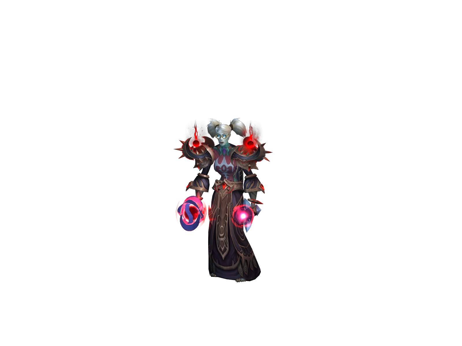 Grablilie 3D character render