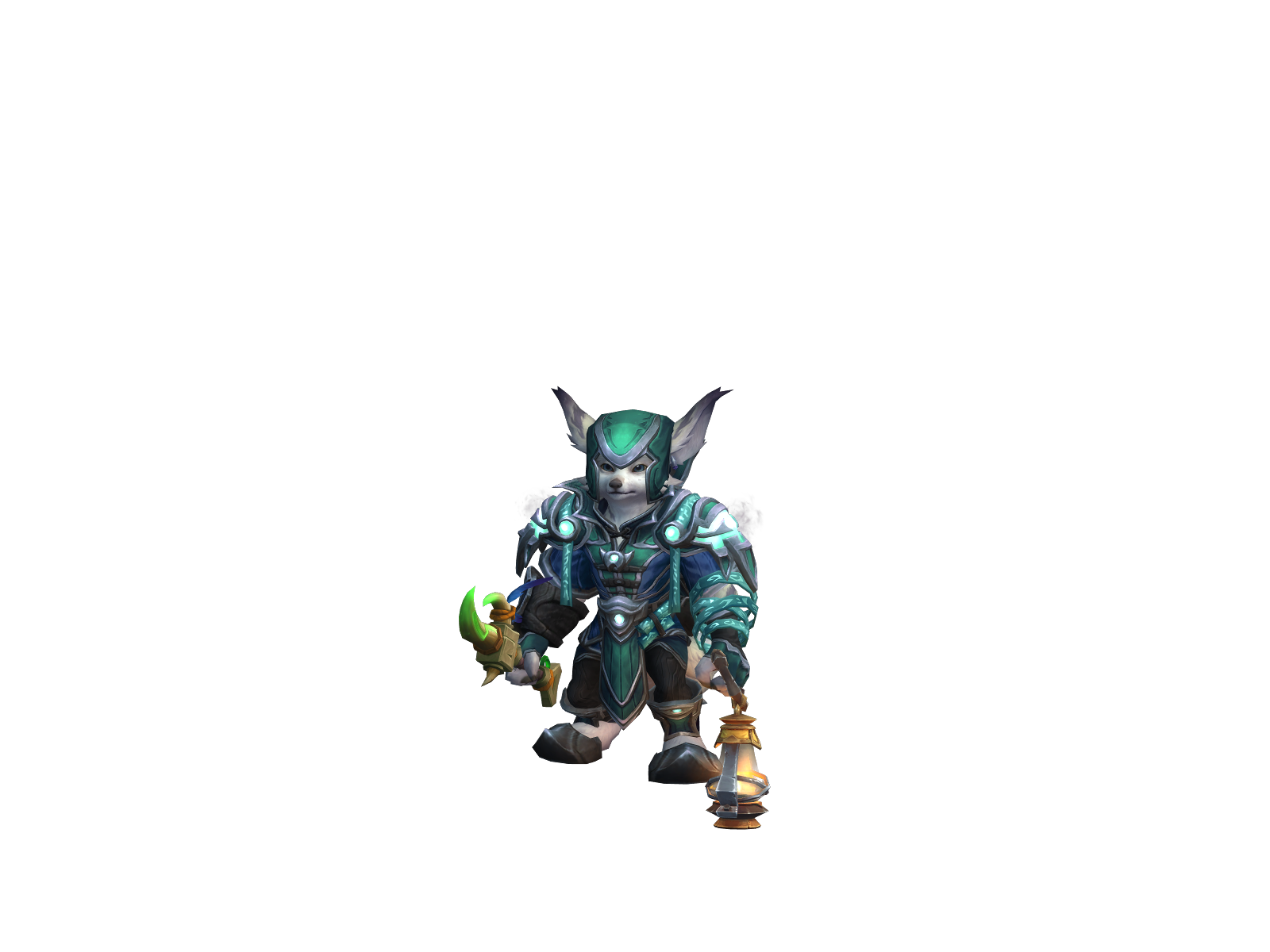 Tyroji 3D character render