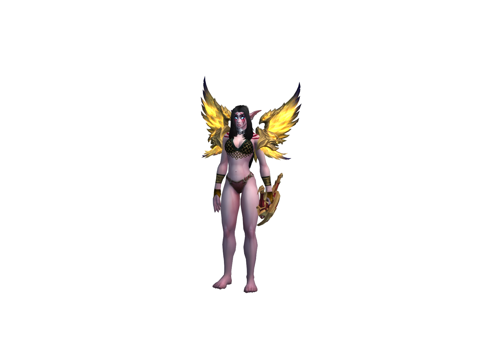 Minósh 3D character render