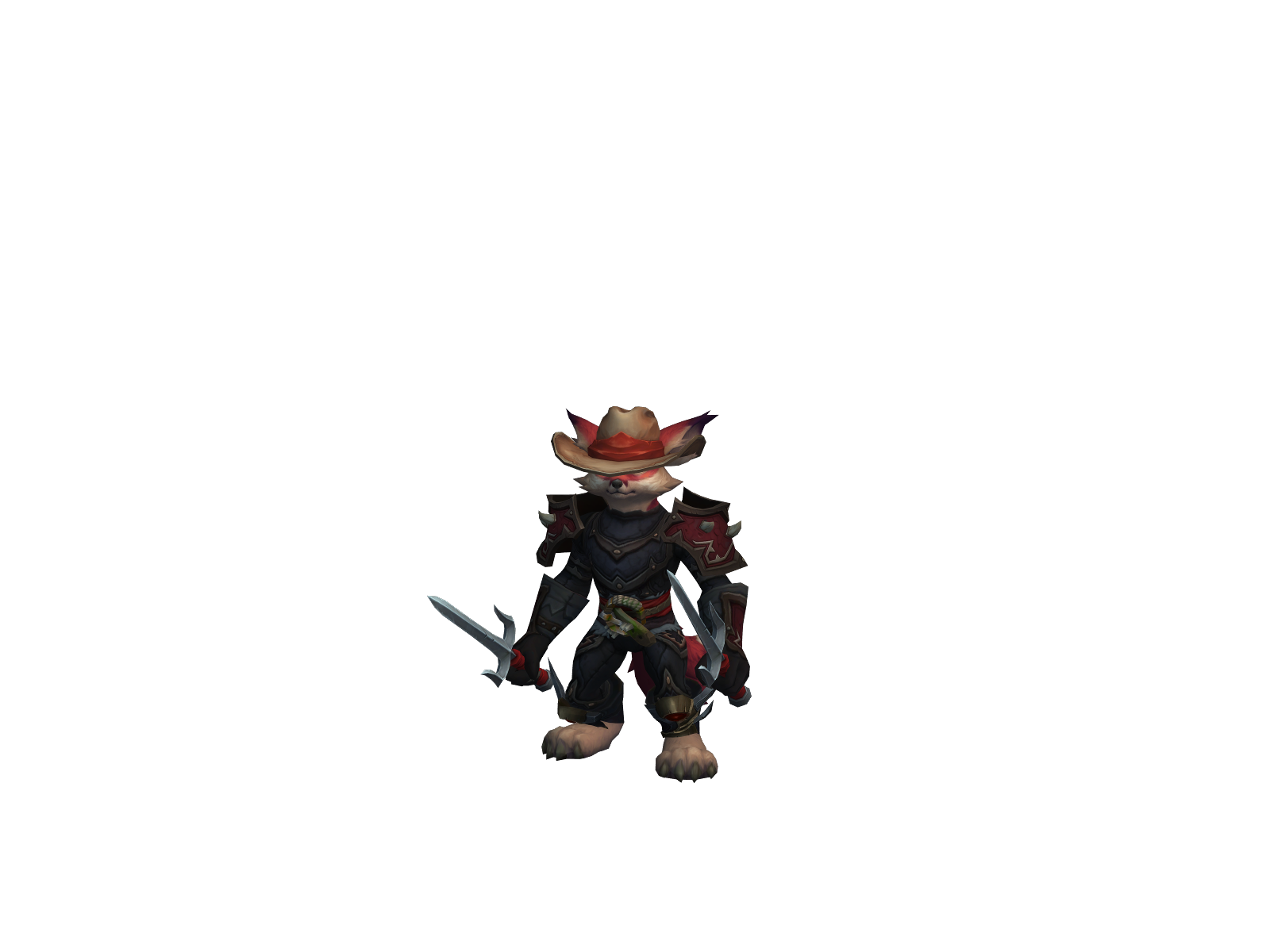Rotpfote 3D character render