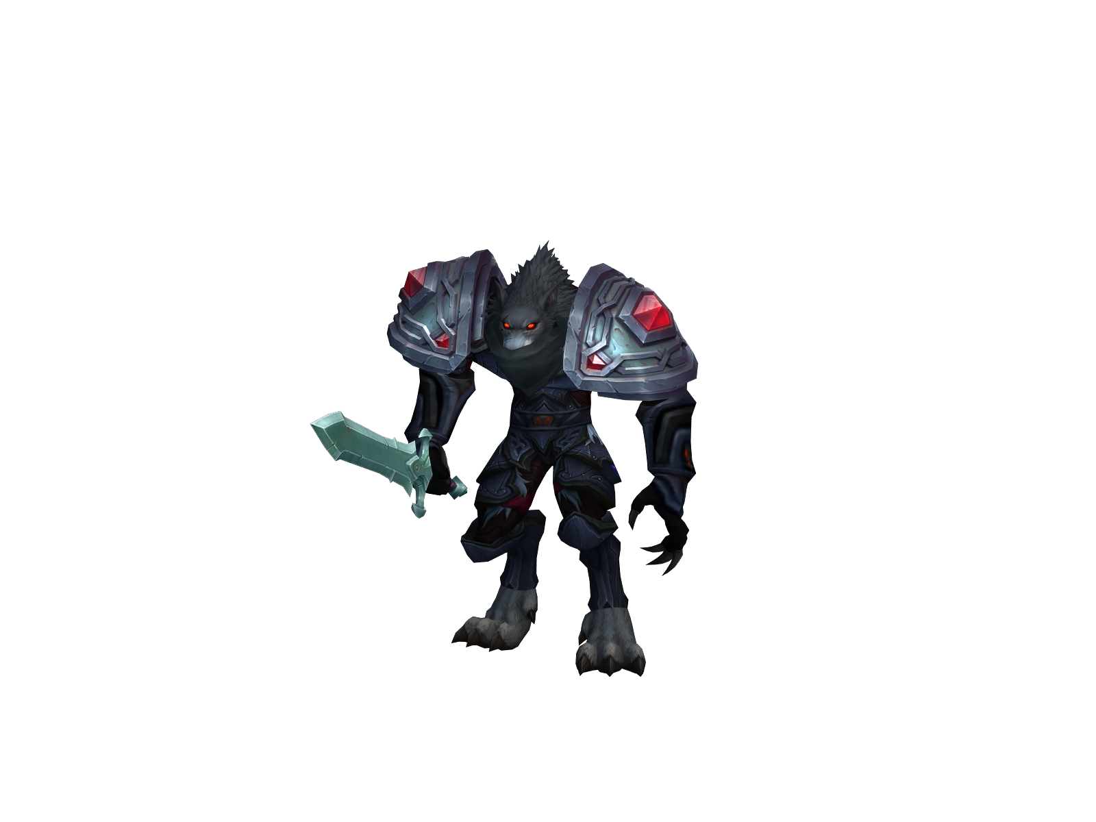 Swiftclaw 3D character render