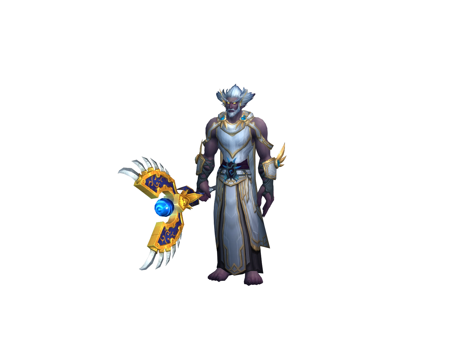Samarias 3D character render
