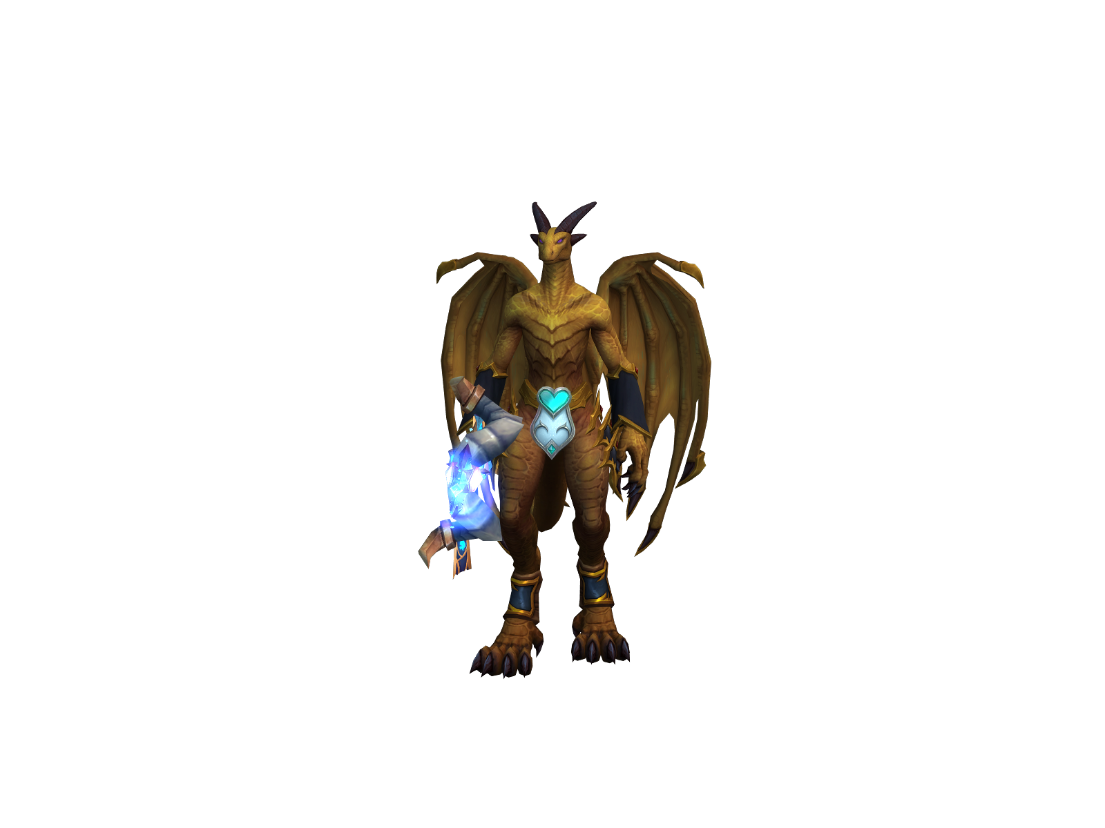 Mythicmizer 3D character render