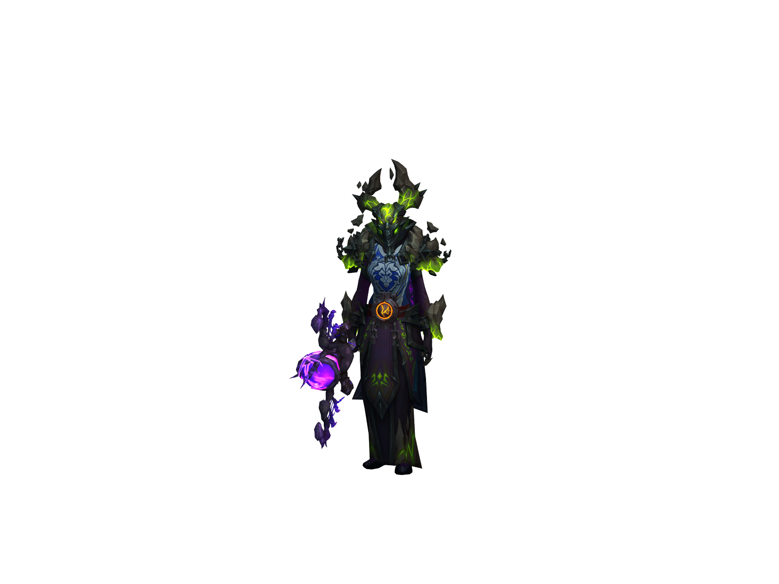 Cryptine 3D character render