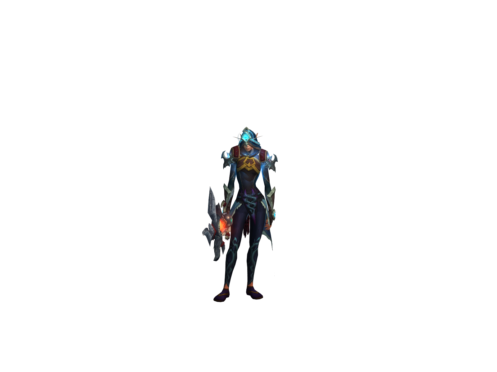 Ziráx 3D character render