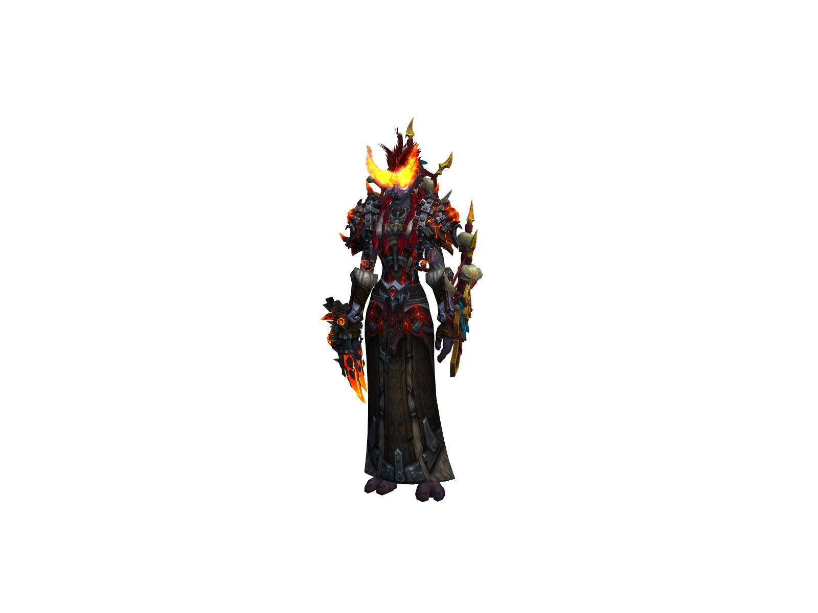 Fragmentos 3D character render