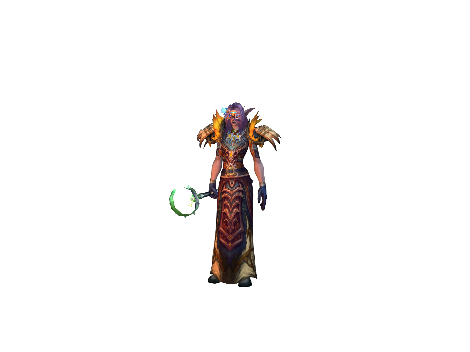 Yance 3D character render