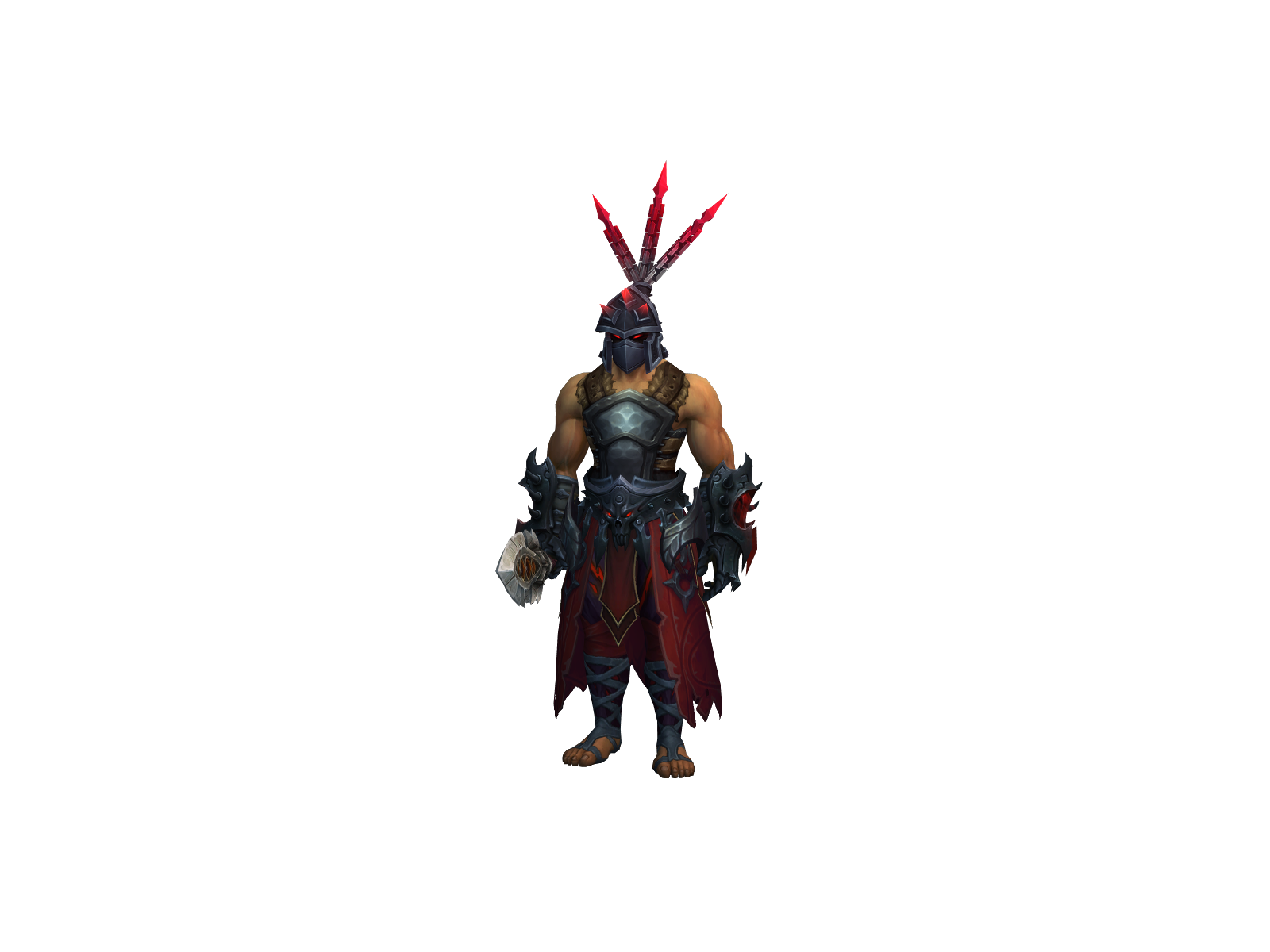 Grompo 3D character render
