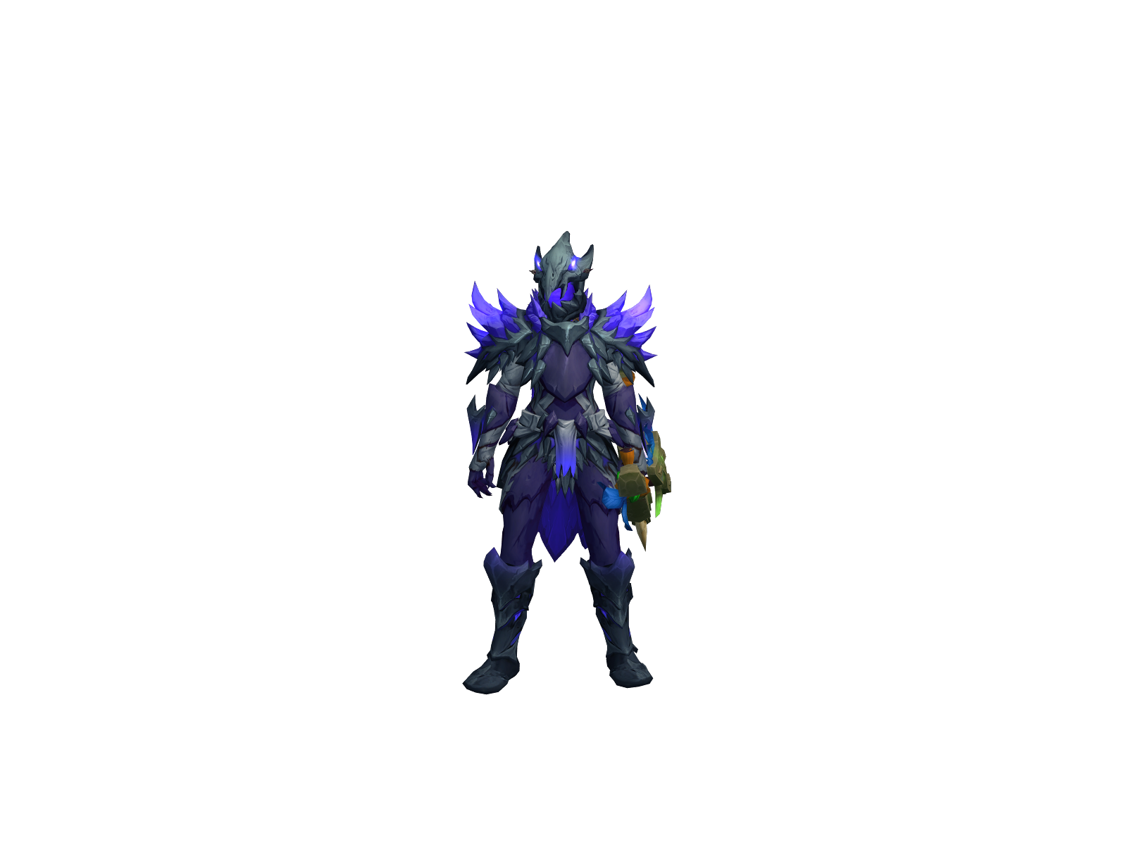 Narione 3D character render