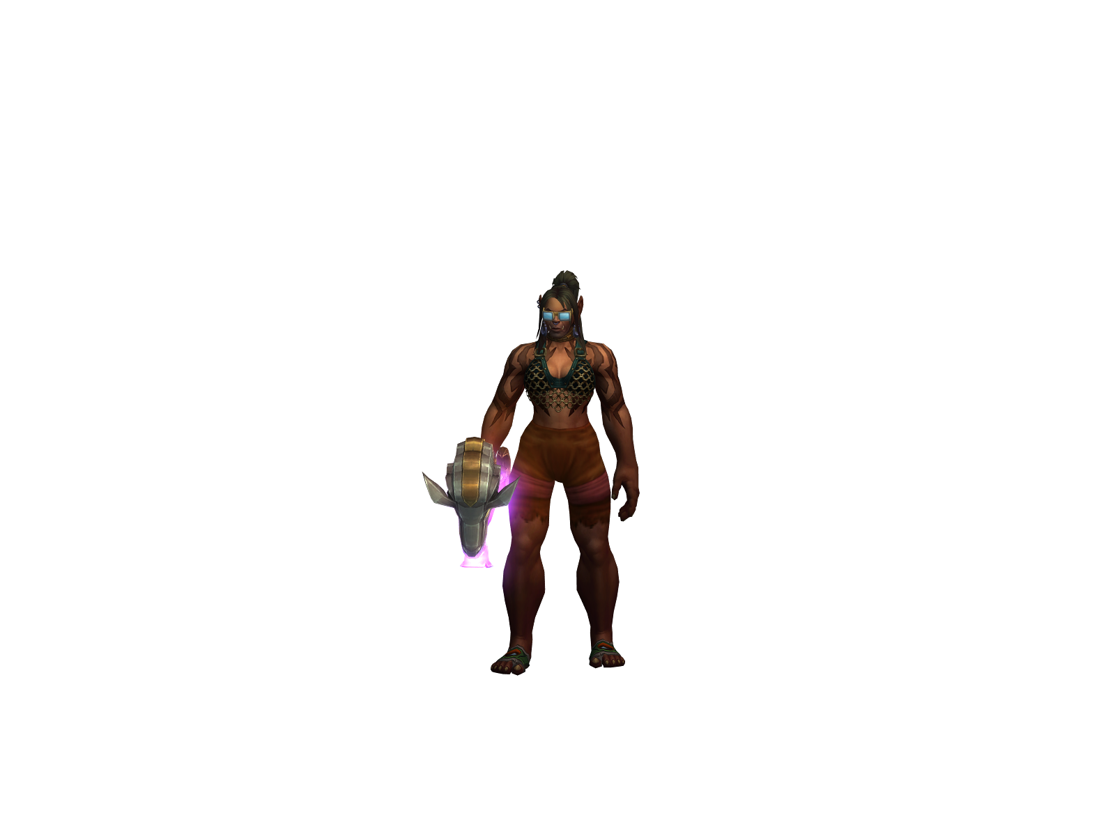 Bnub 3D character render