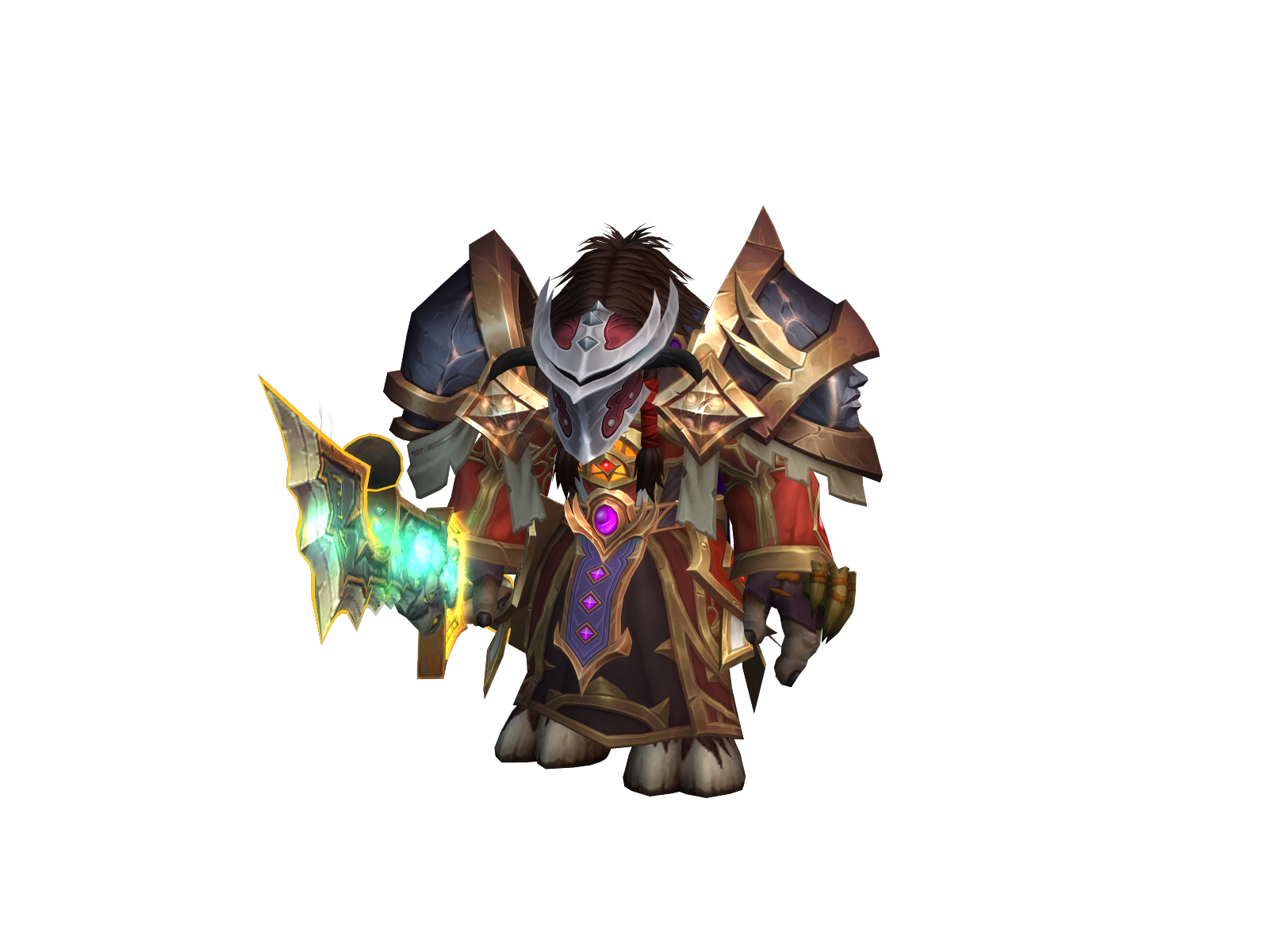 Quattró 3D character render