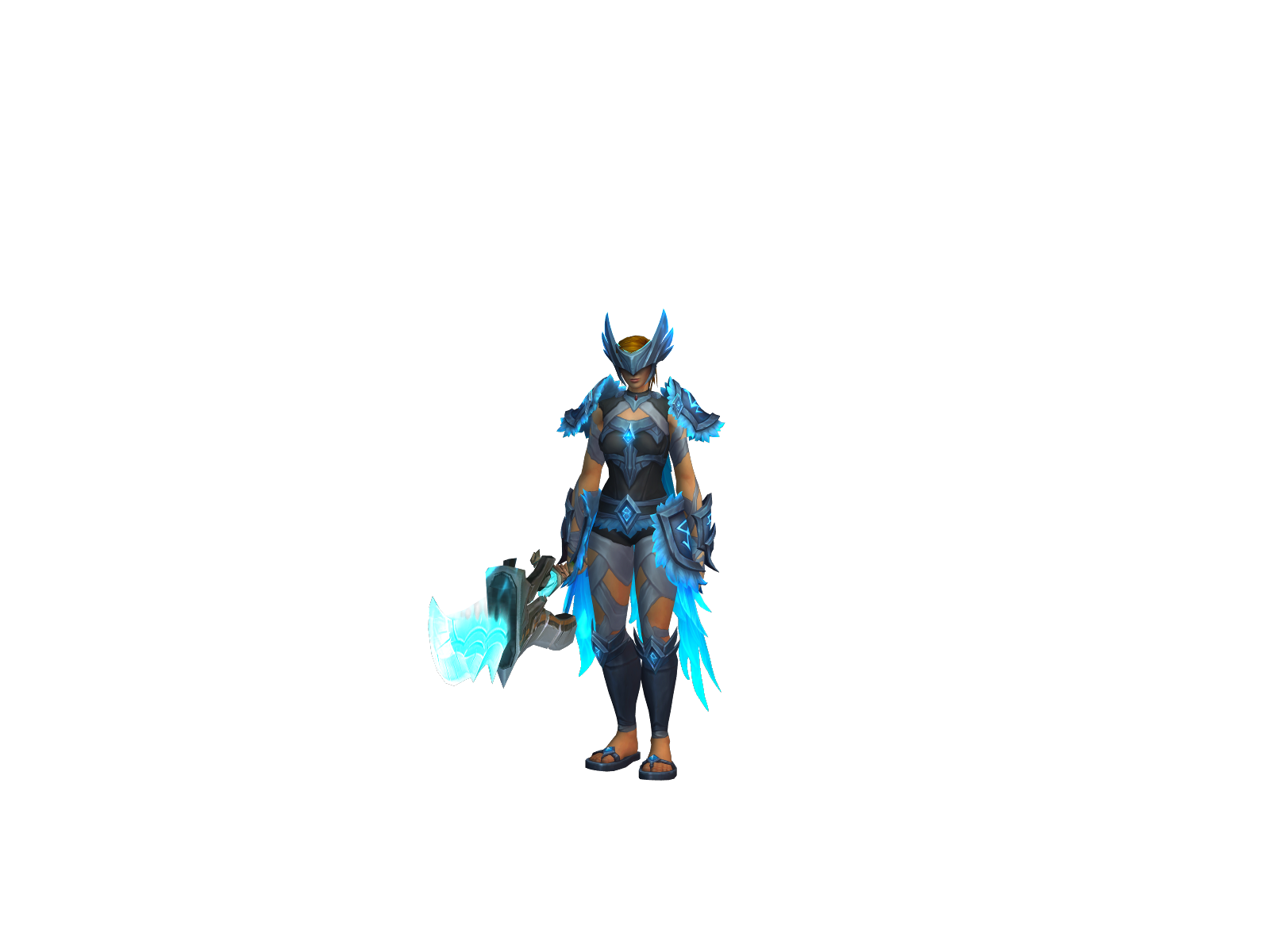 Arktega 3D character render