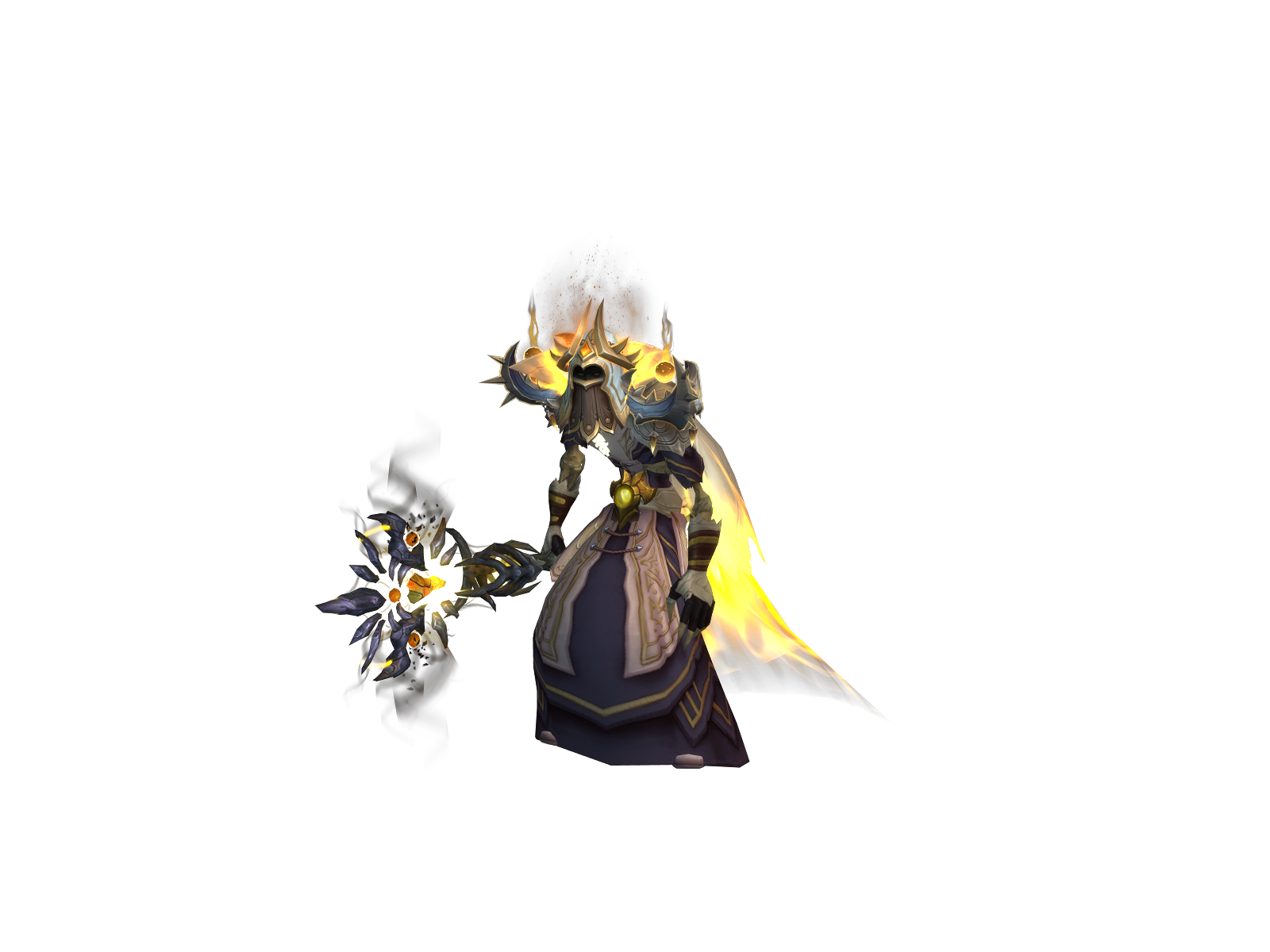 Grablicht 3D character render