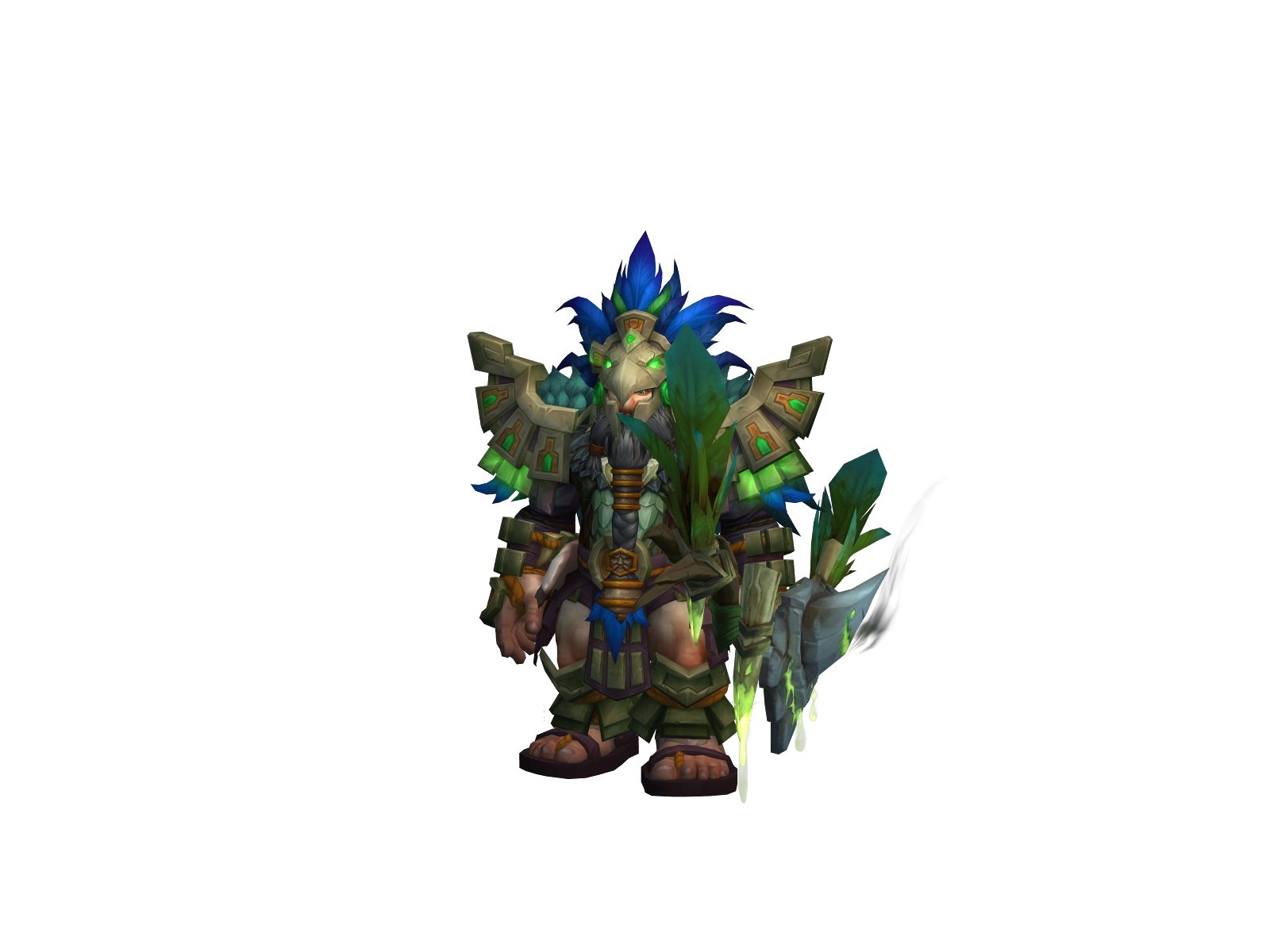 Ruppig 3D character render