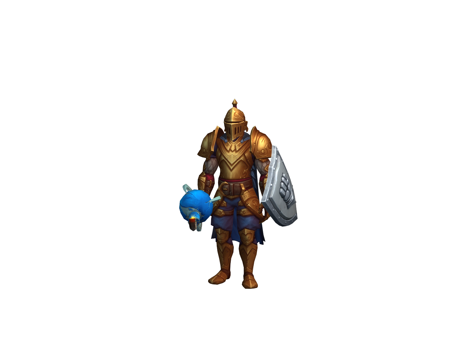 Tikal 3D character render