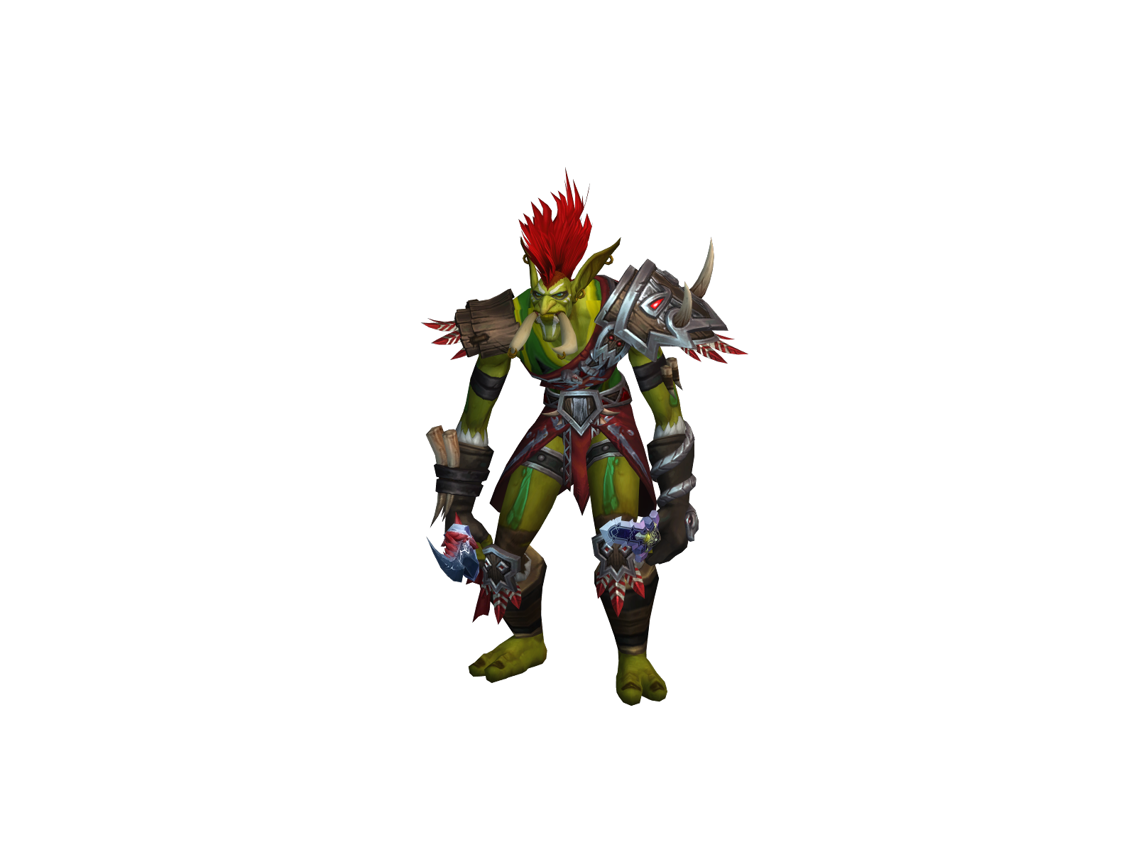 Hiob 3D character render