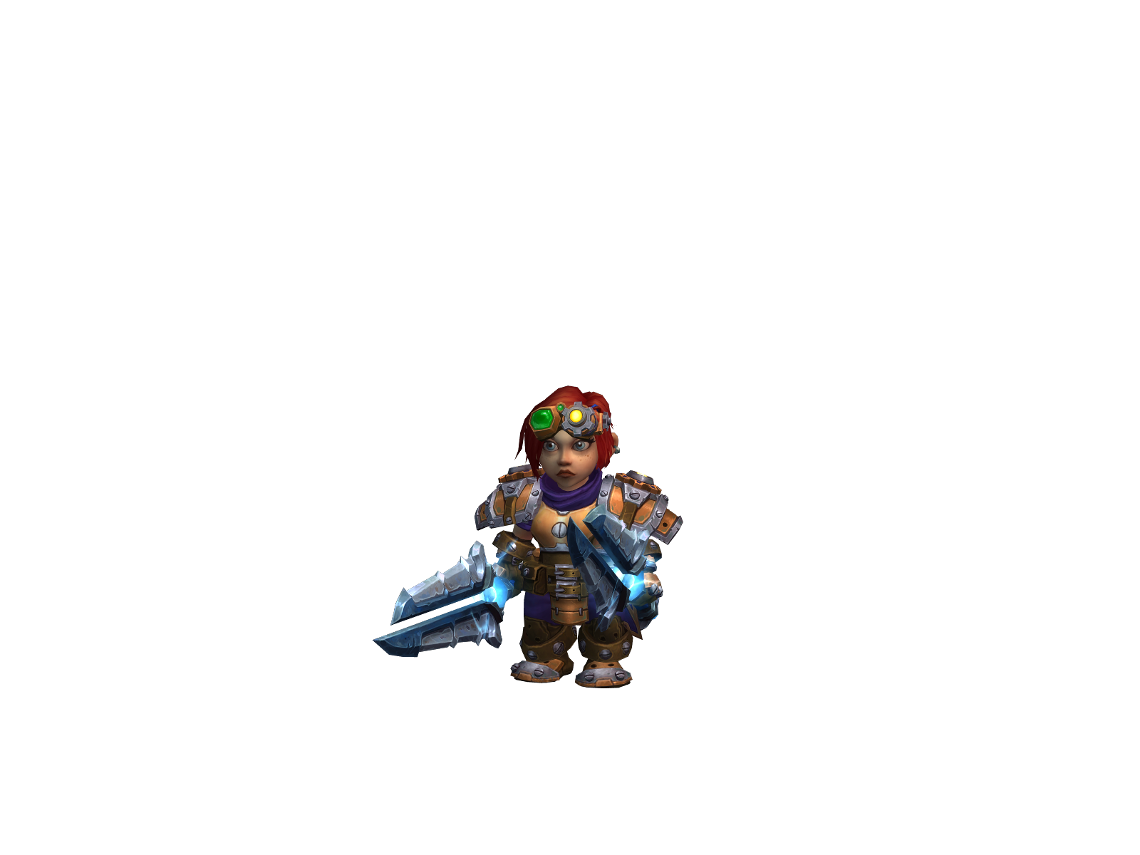 Deja 3D character render