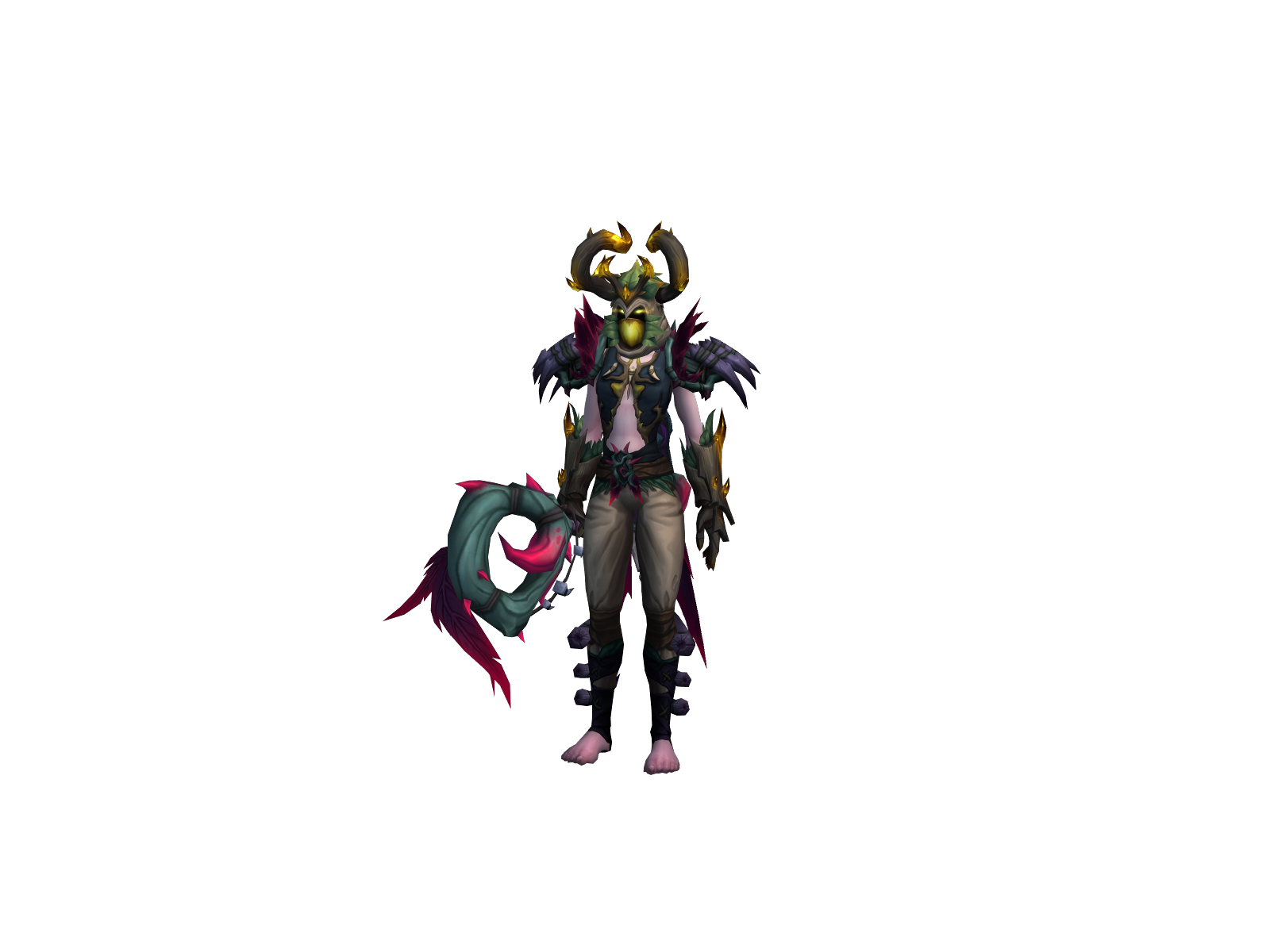 Spiderpig 3D character render