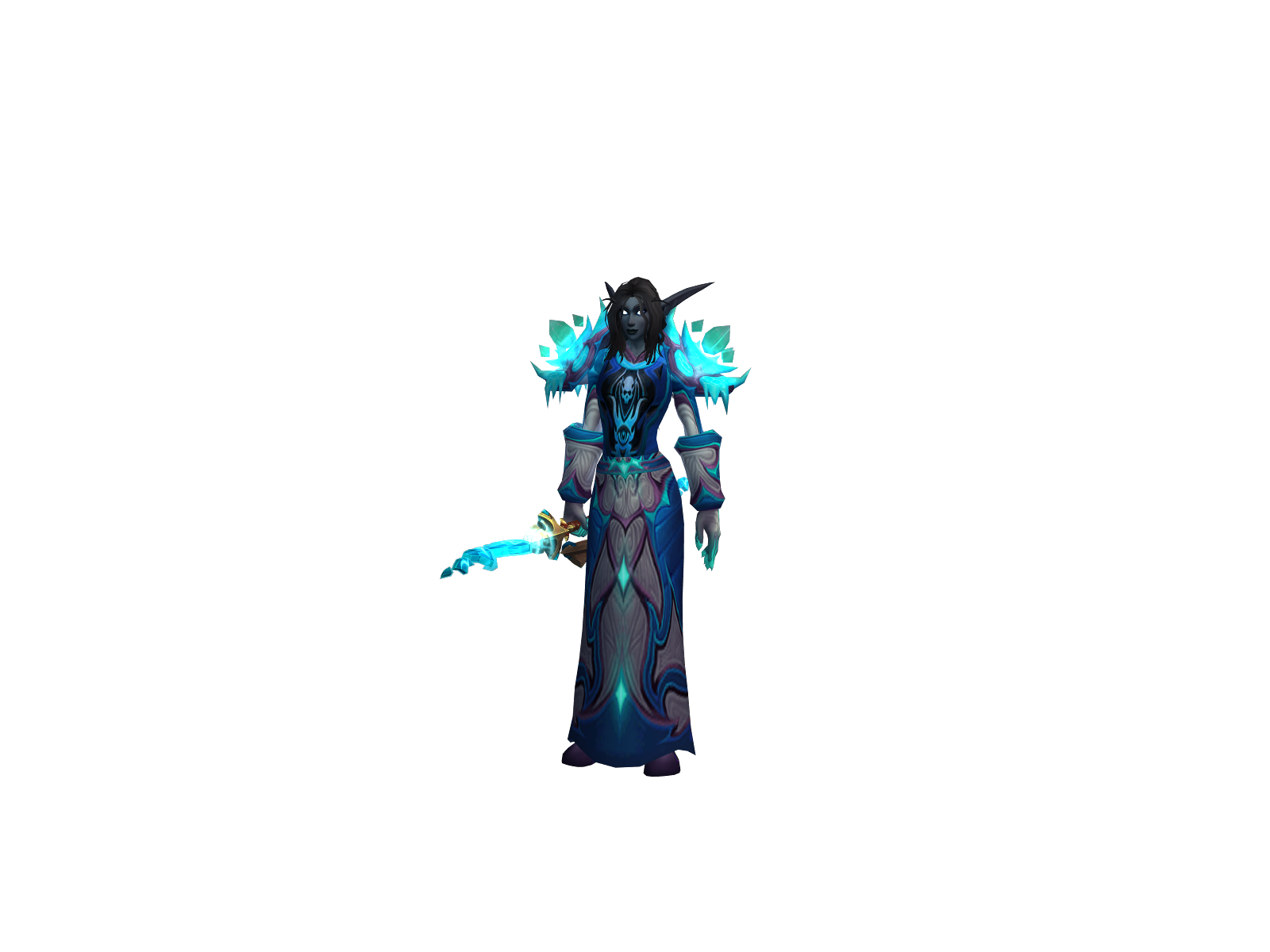 nyra 3D character render