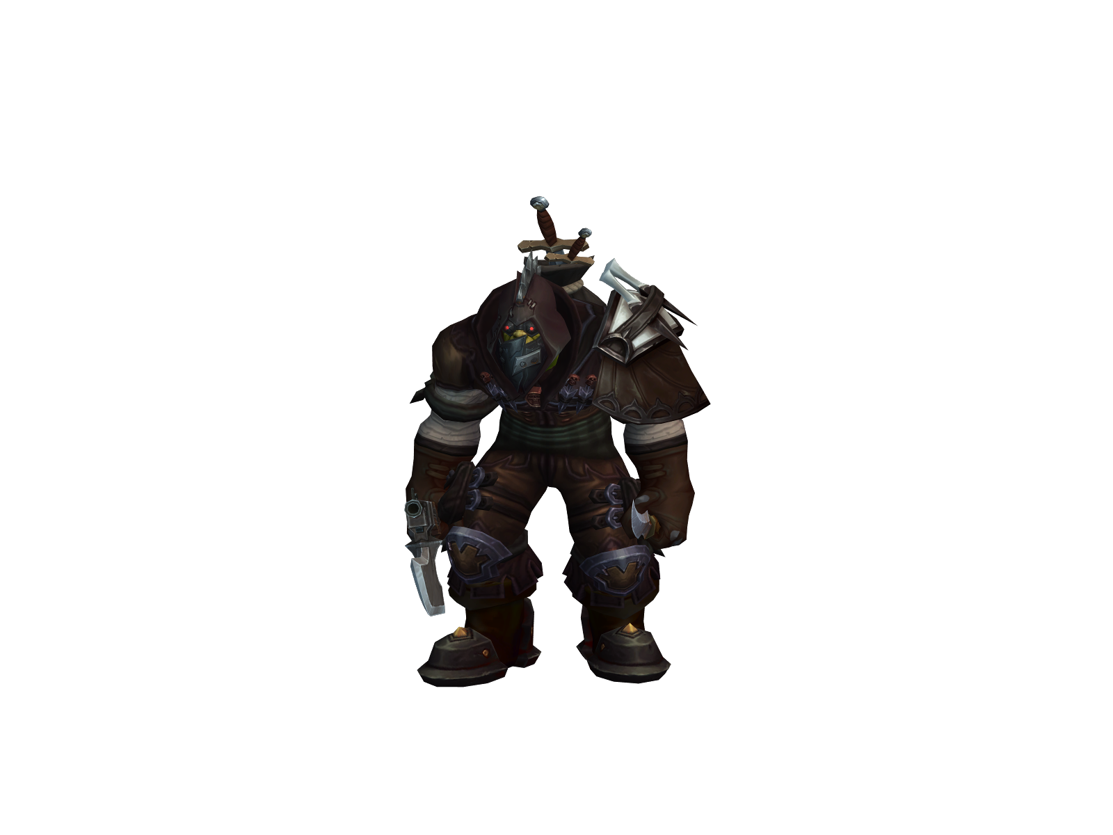 Gouzu 3D character render