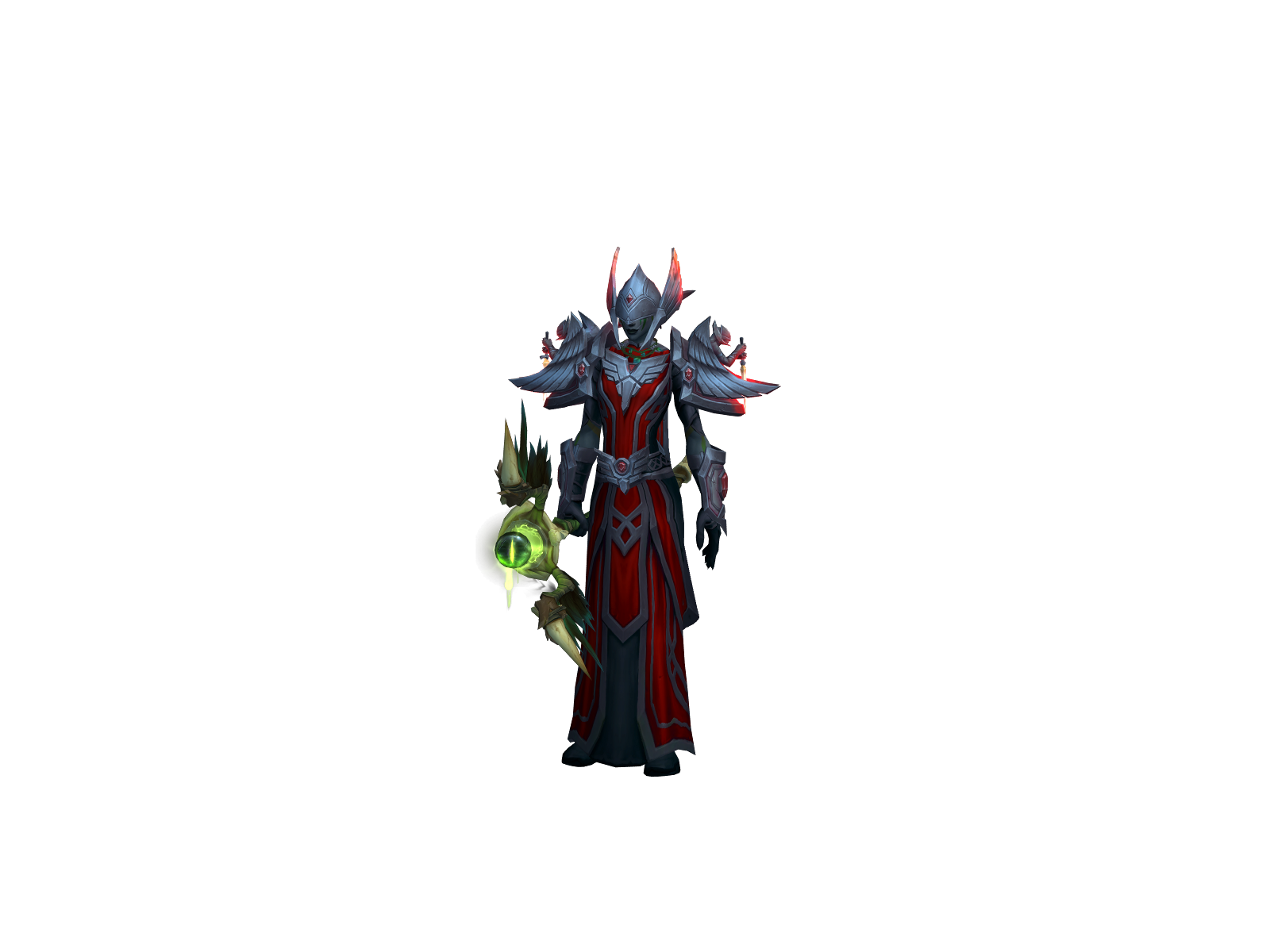 Vierî 3D character render