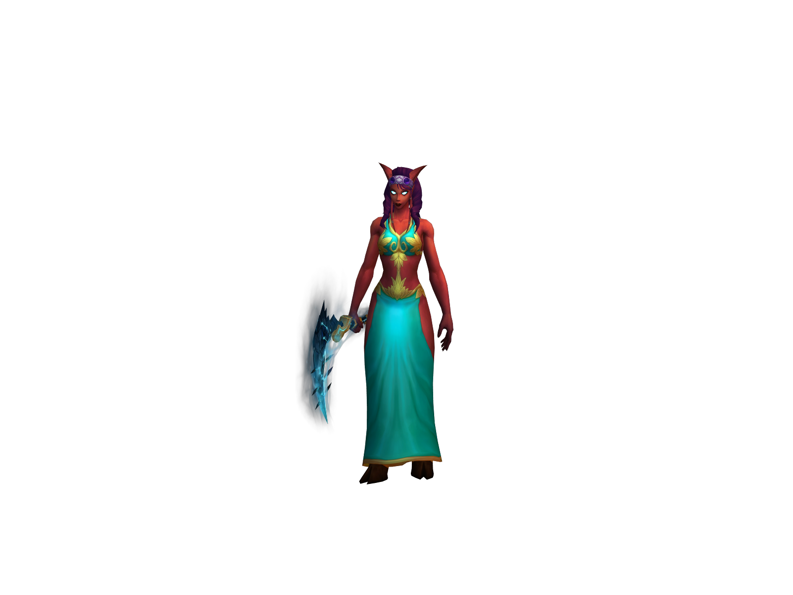 Yumiko 3D character render