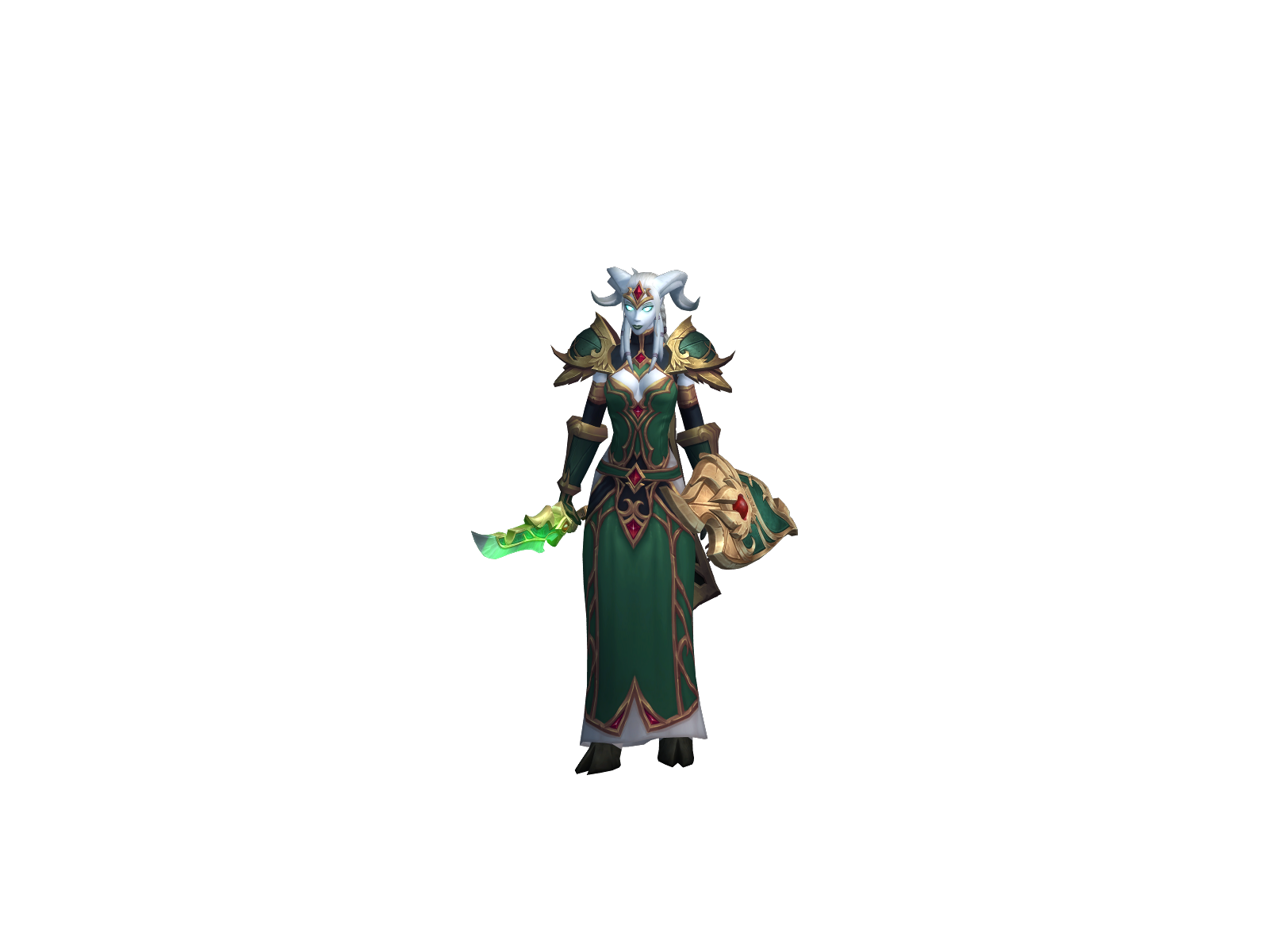 Knutsina 3D character render