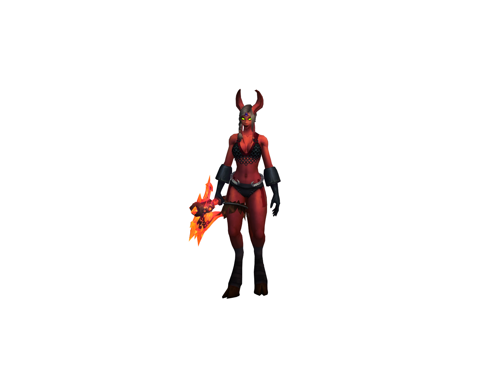 Seytanu 3D character render