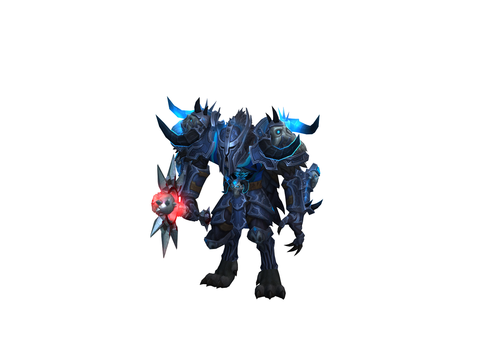 Lion 3D character render