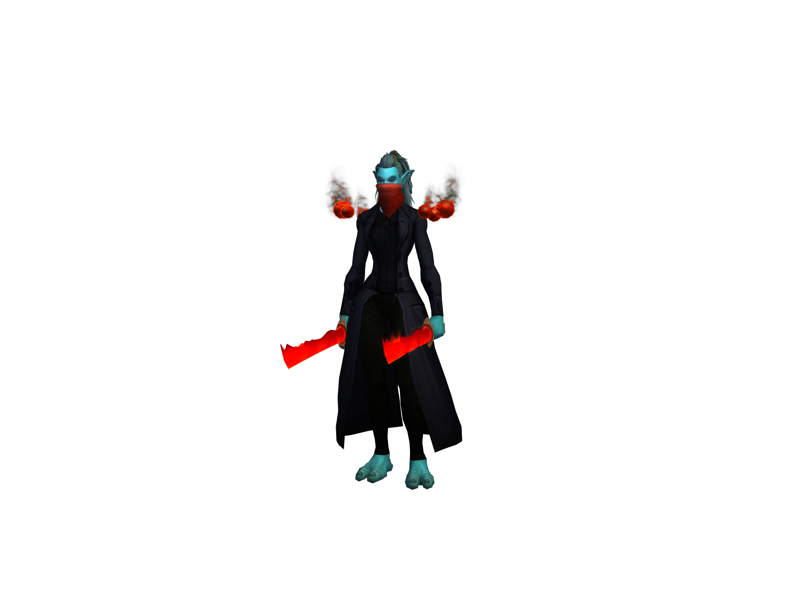 Flodoo 3D character render