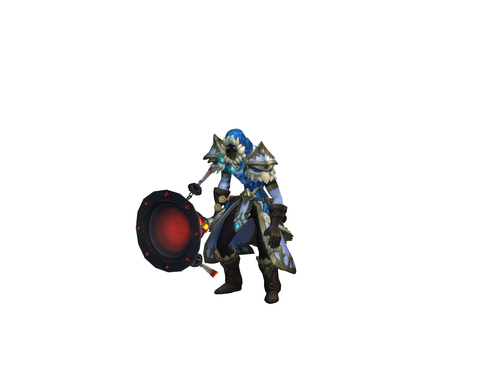 Perrycox 3D character render