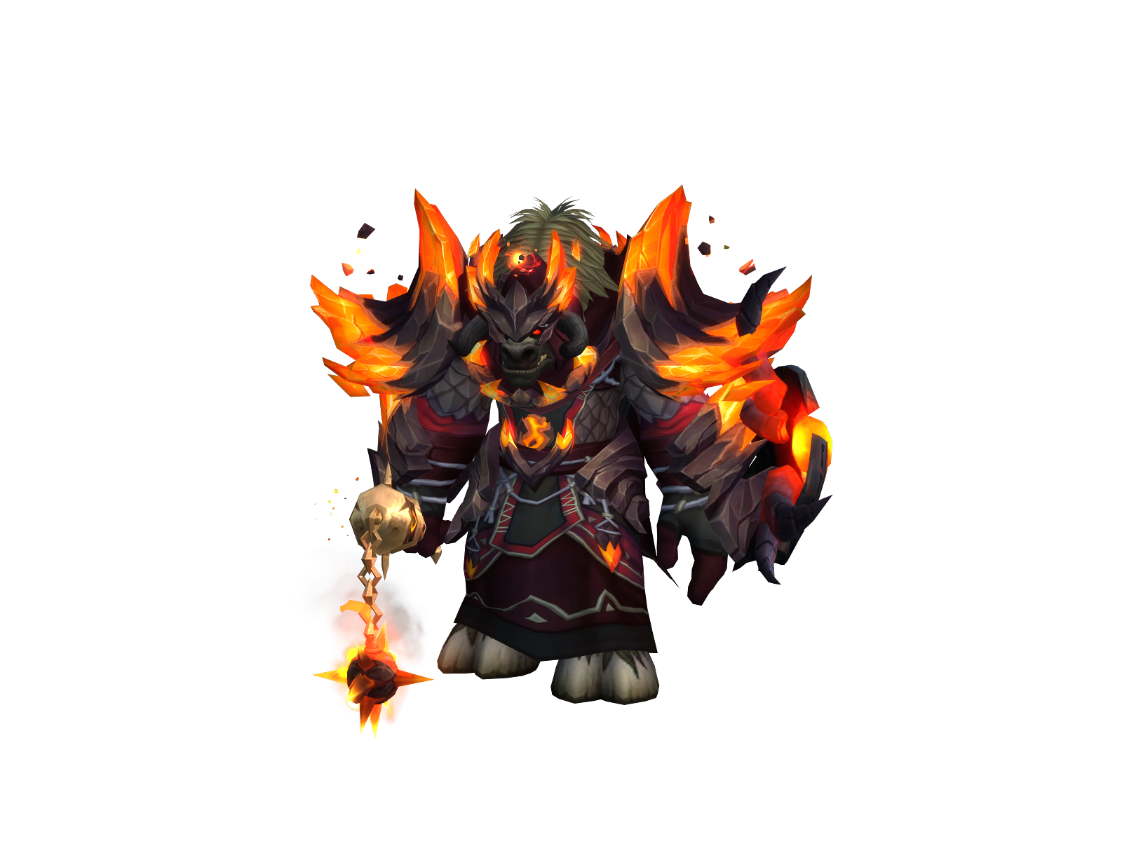 Delgor 3D character render