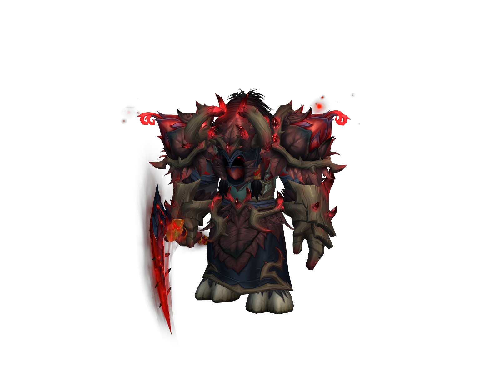 Powerbloom 3D character render