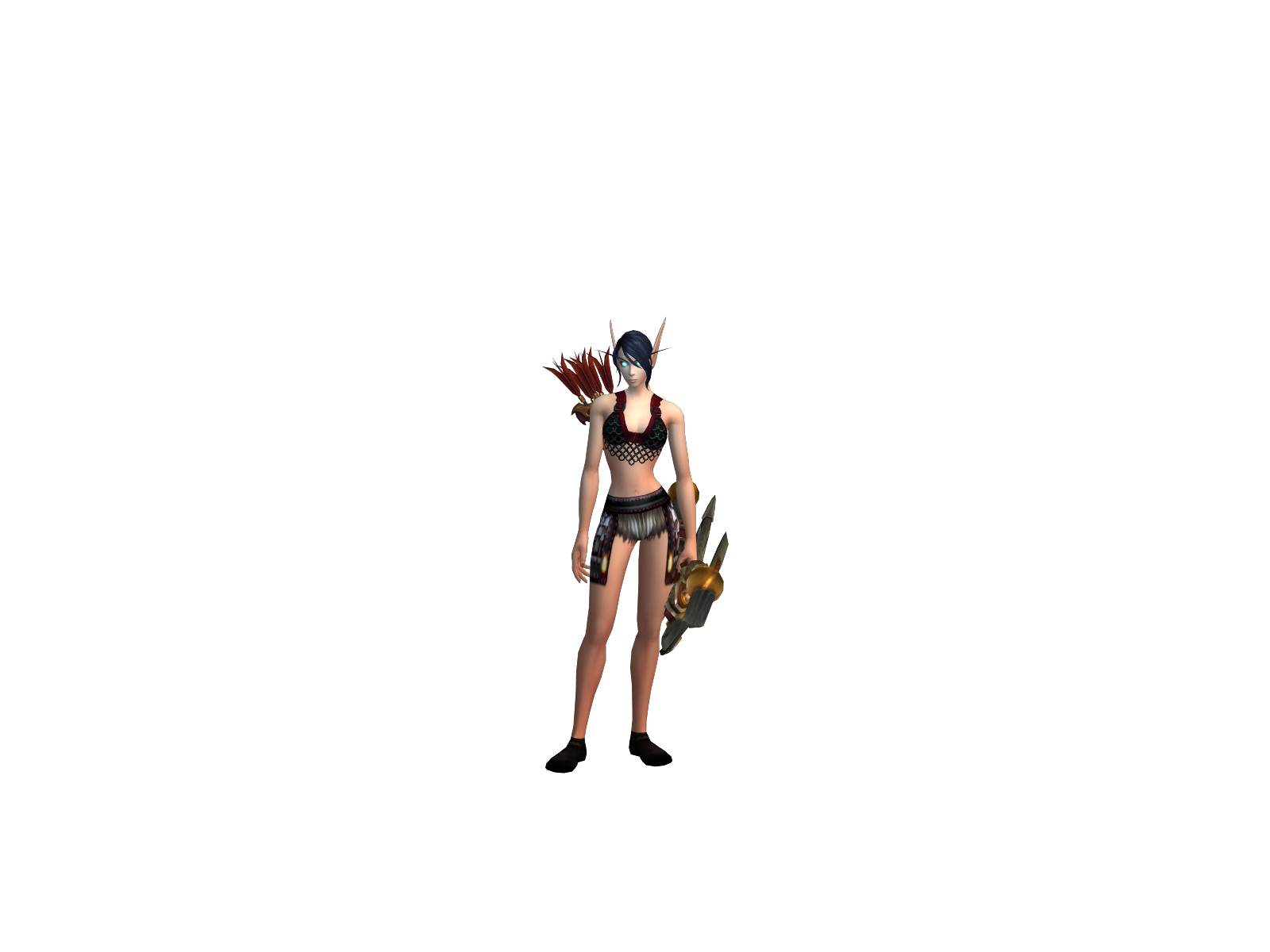 Ayuucha 3D character render