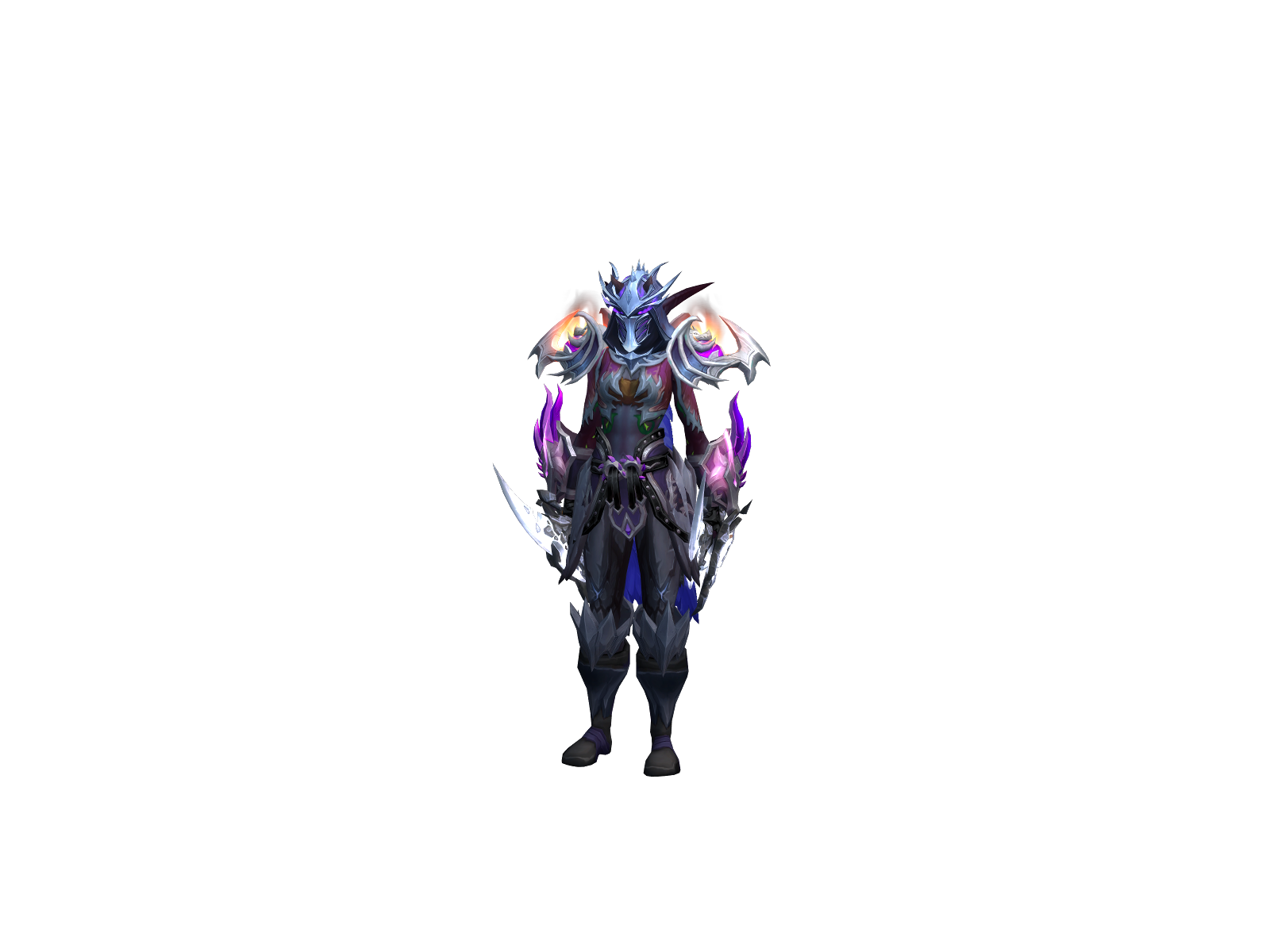 Illidando 3D character render