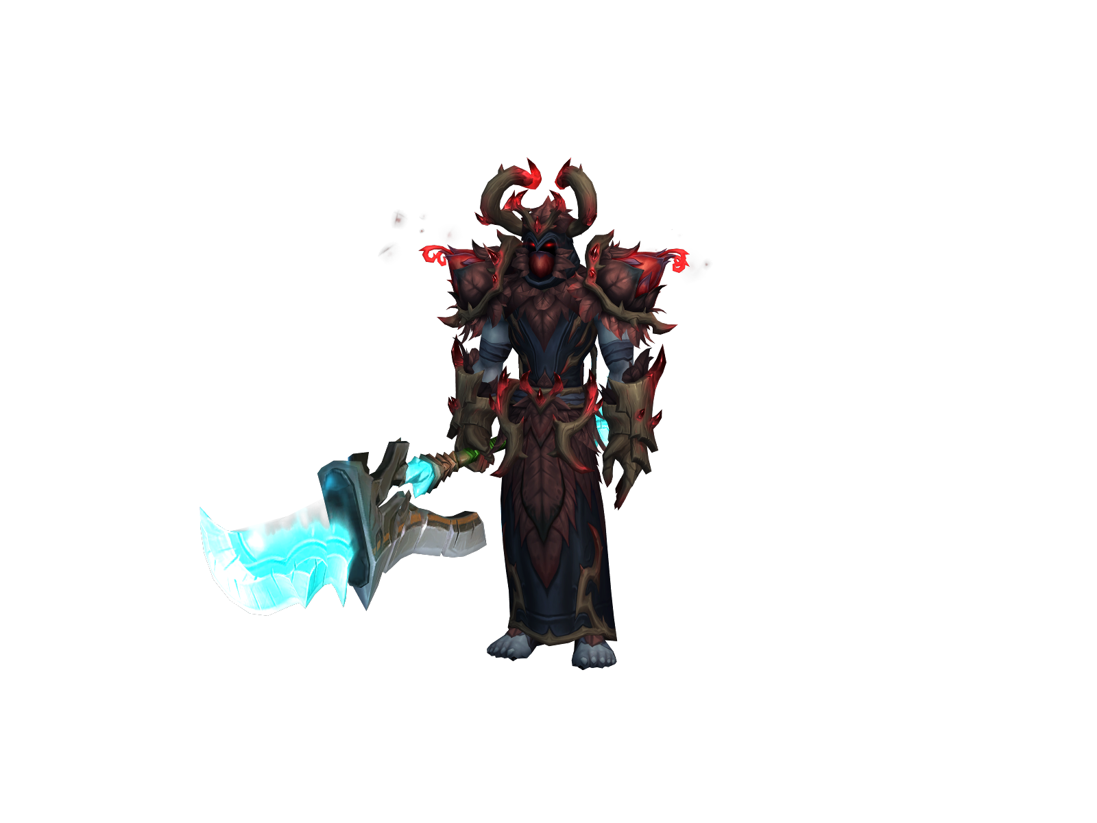 Mercury 3D character render