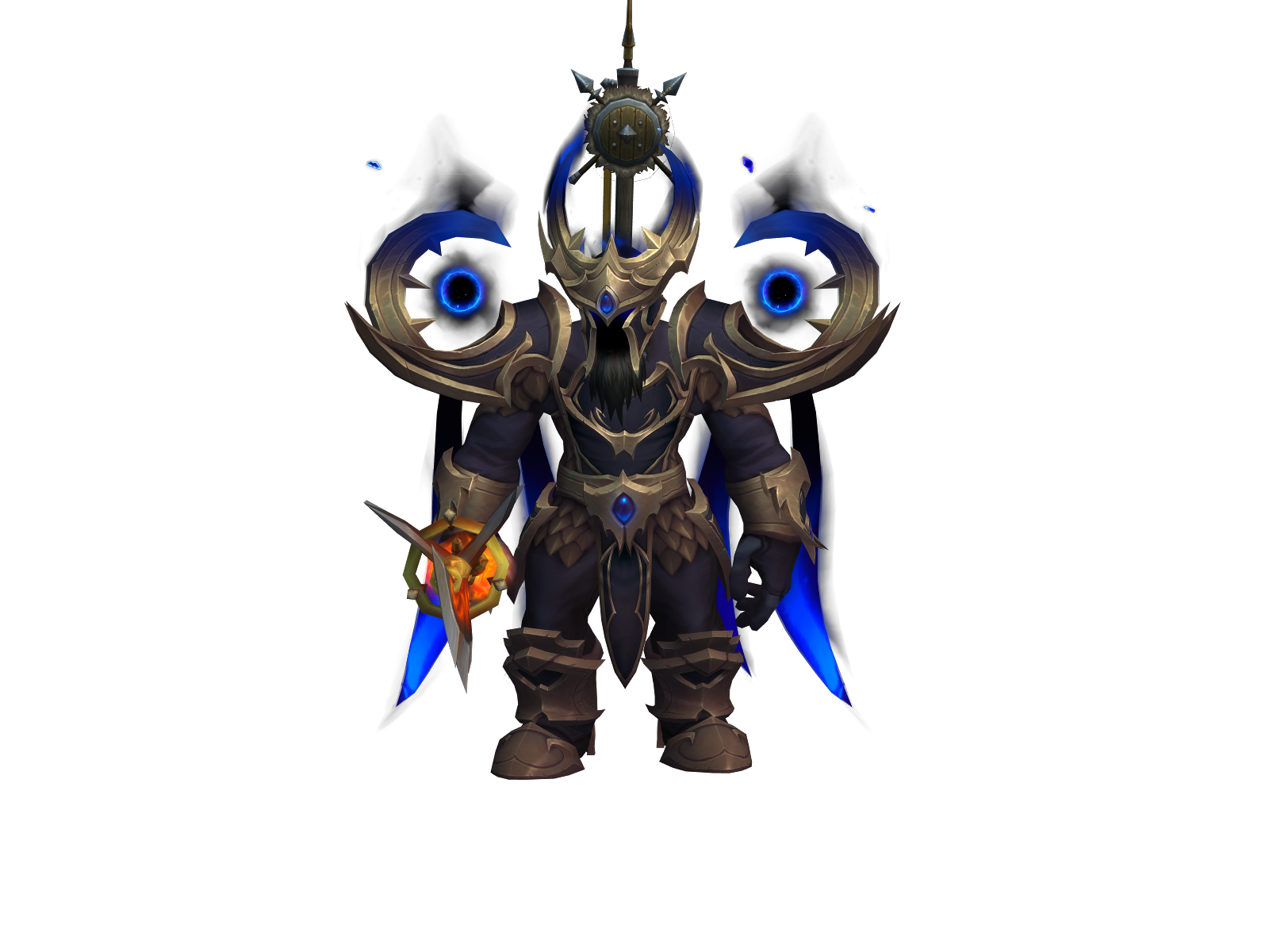 Gromhellroar 3D character render