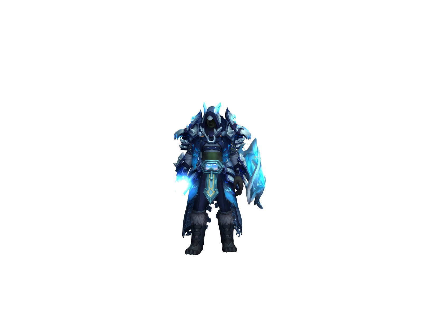 Hexpredator 3D character render