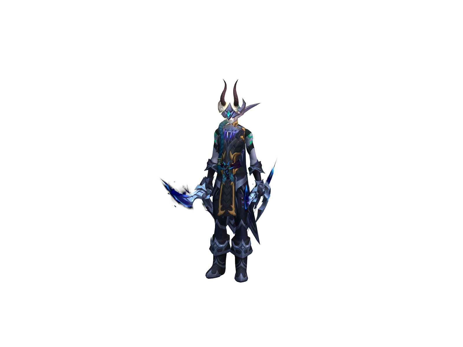 Fialu 3D character render